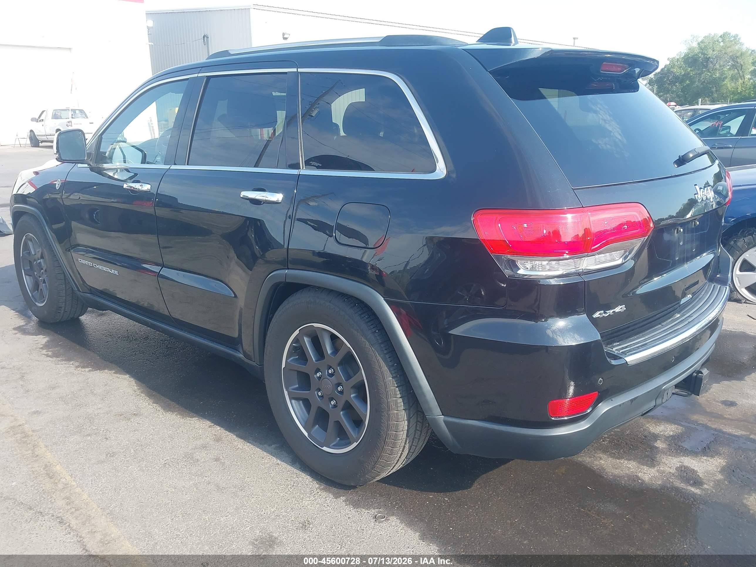2015 Jeep Grand Cherokee Limited Black vin: 1C4RJFBG8FC828628