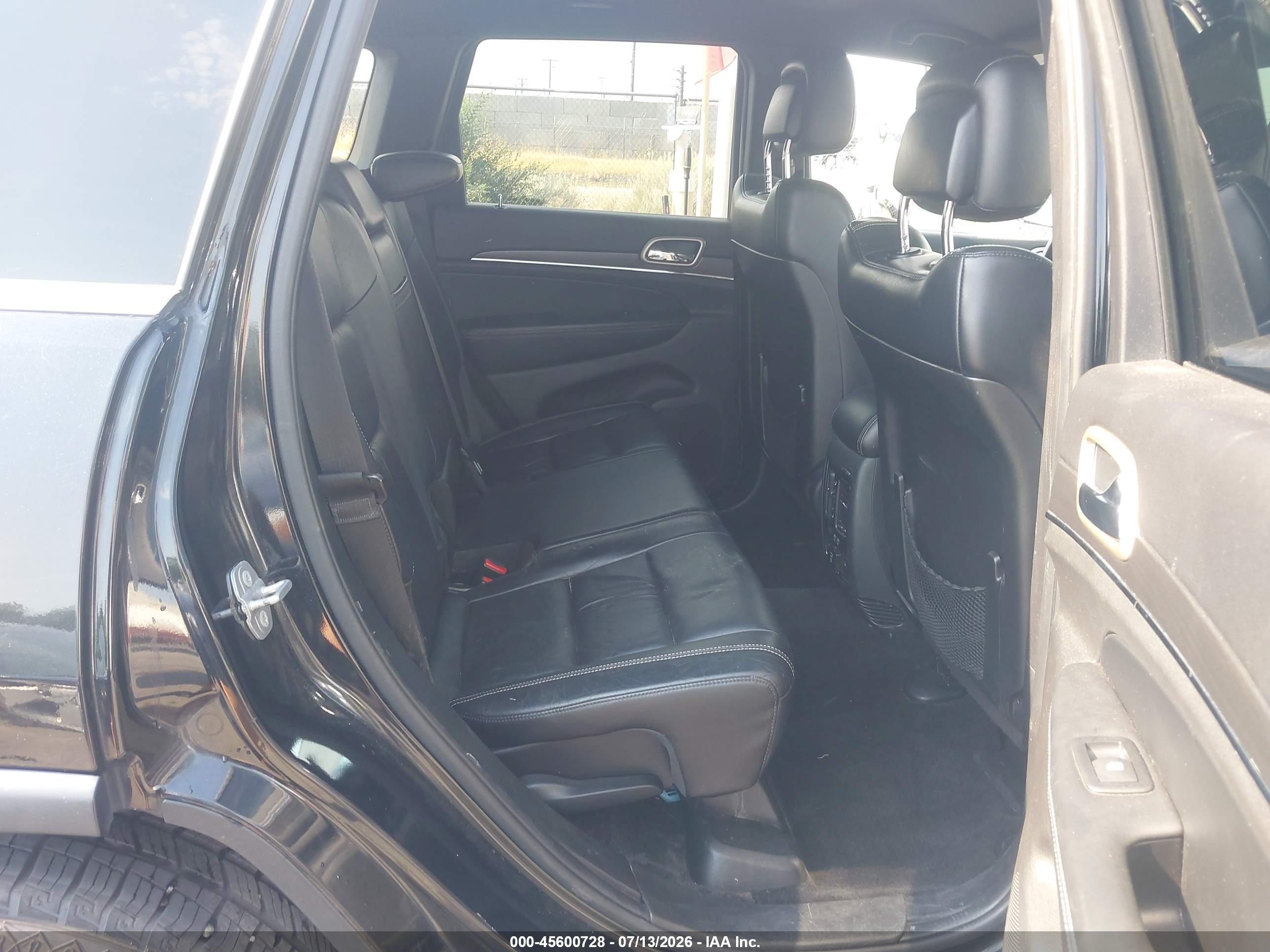 2015 Jeep Grand Cherokee Limited Black vin: 1C4RJFBG8FC828628