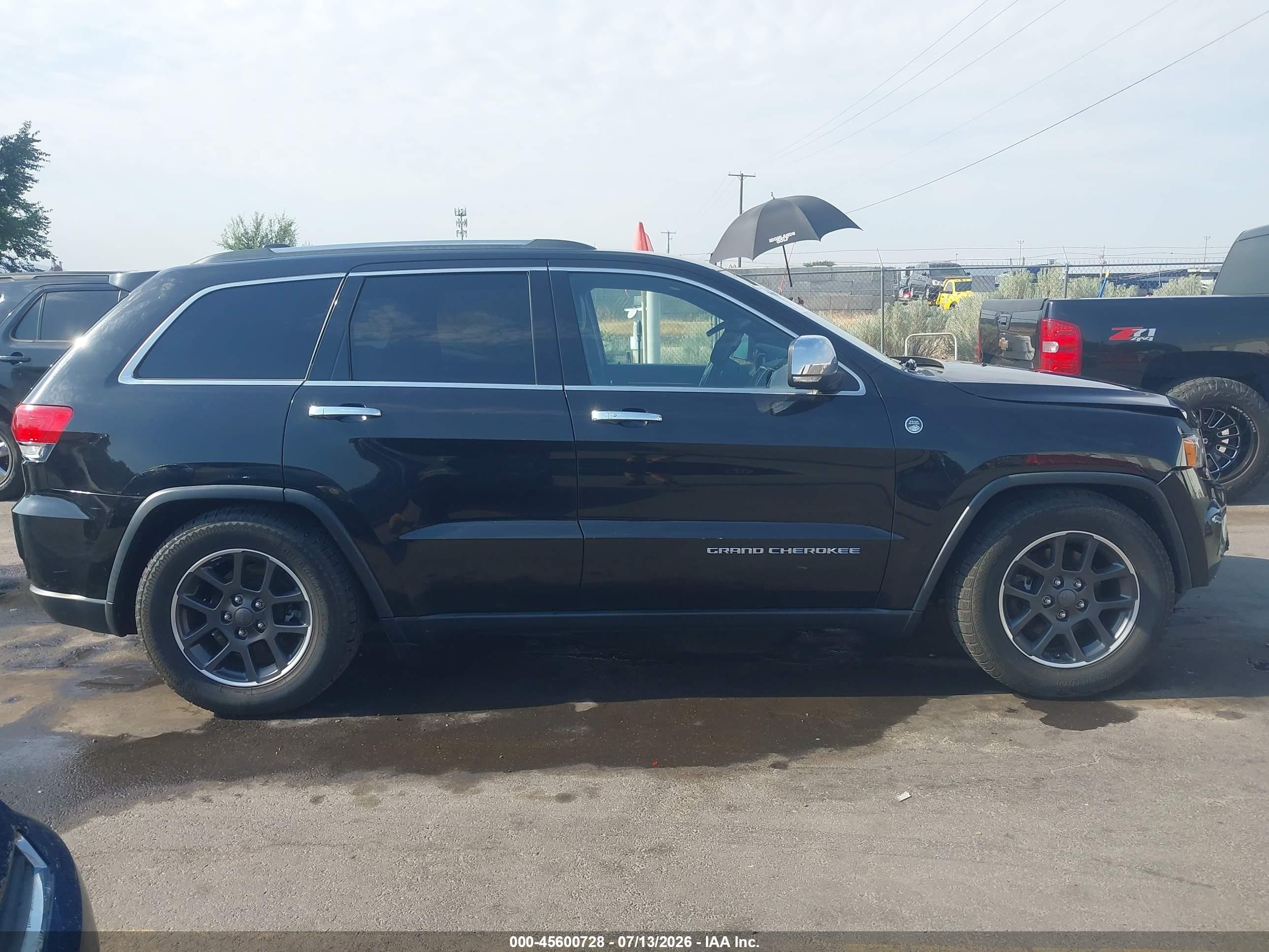 2015 Jeep Grand Cherokee Limited Black vin: 1C4RJFBG8FC828628