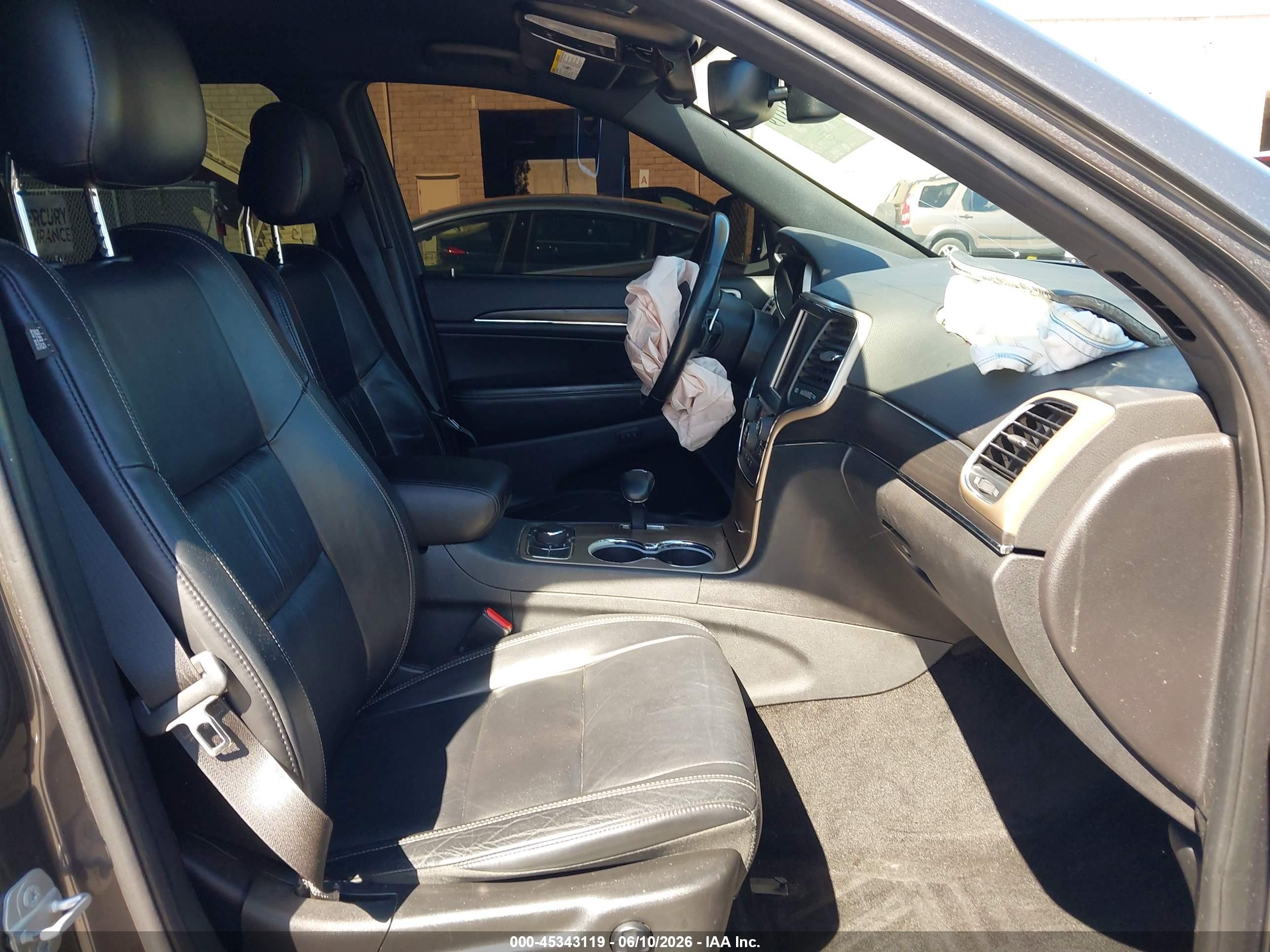 2015 Jeep Grand Cherokee Limited Gray vin: 1C4RJFBG8FC840844
