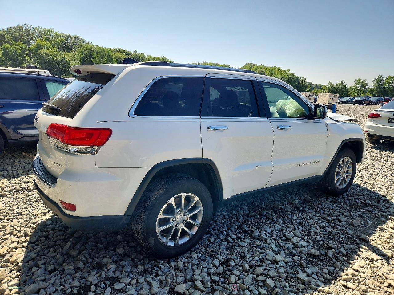2015 Jeep Grand Cherokee Limited Белый vin: 1C4RJFBG8FC845753