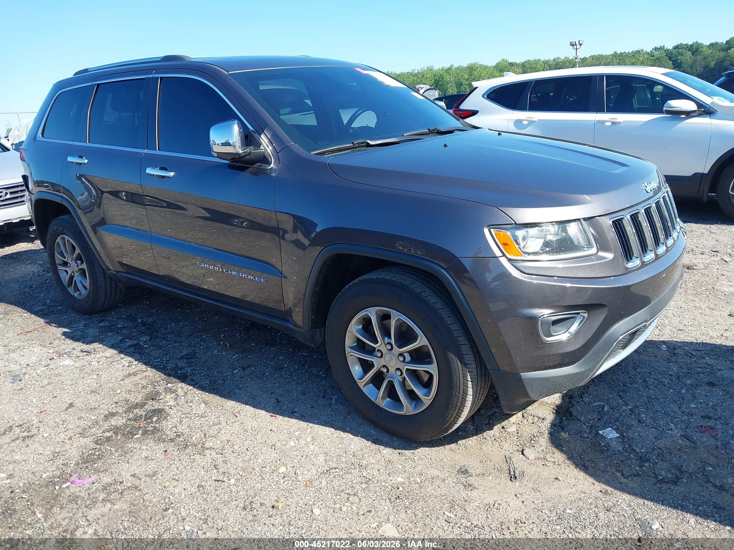 2015 Jeep Grand Cherokee Limited Черный vin: 1C4RJFBG8FC853318