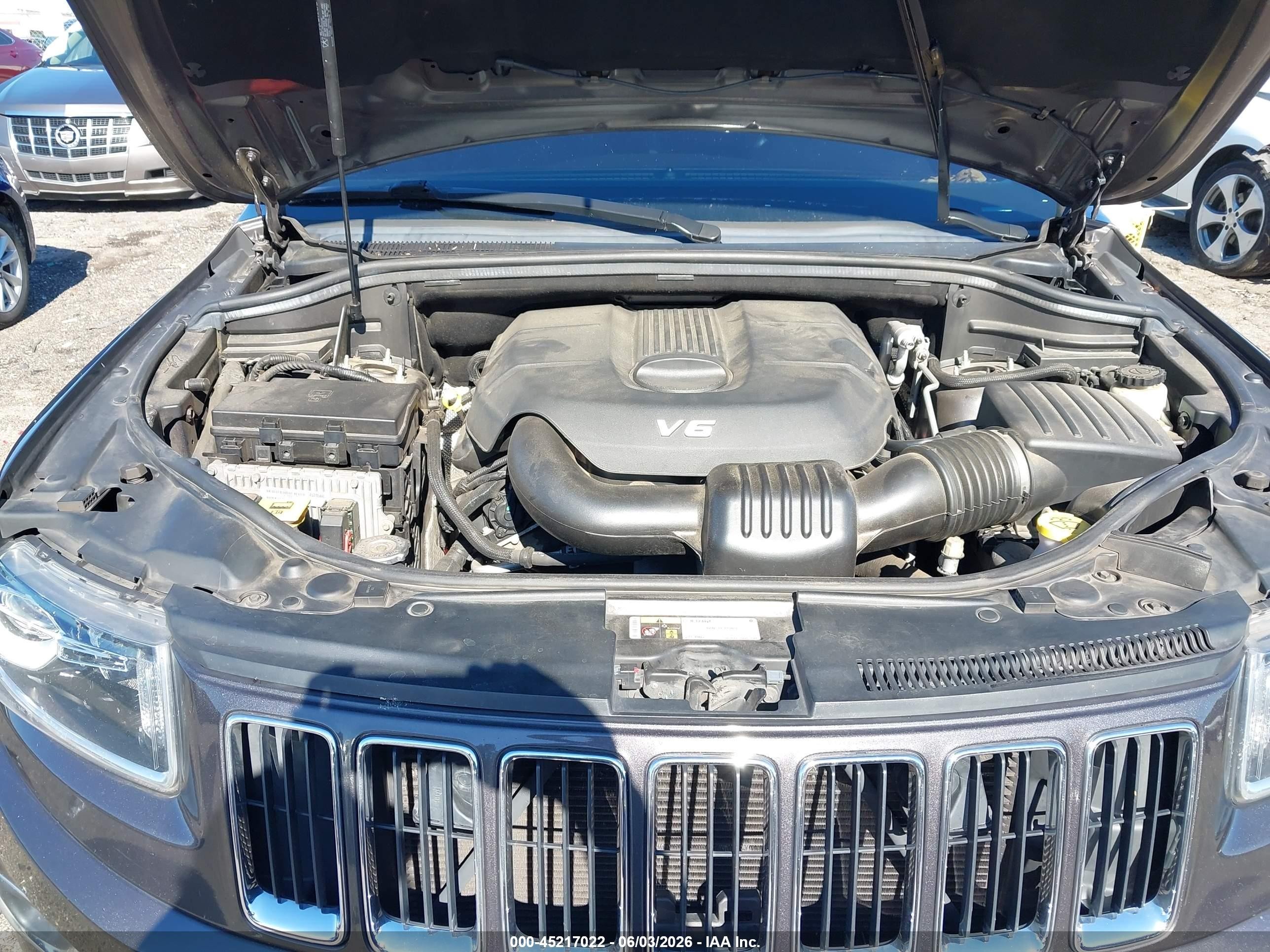 2015 Jeep Grand Cherokee Limited Черный vin: 1C4RJFBG8FC853318