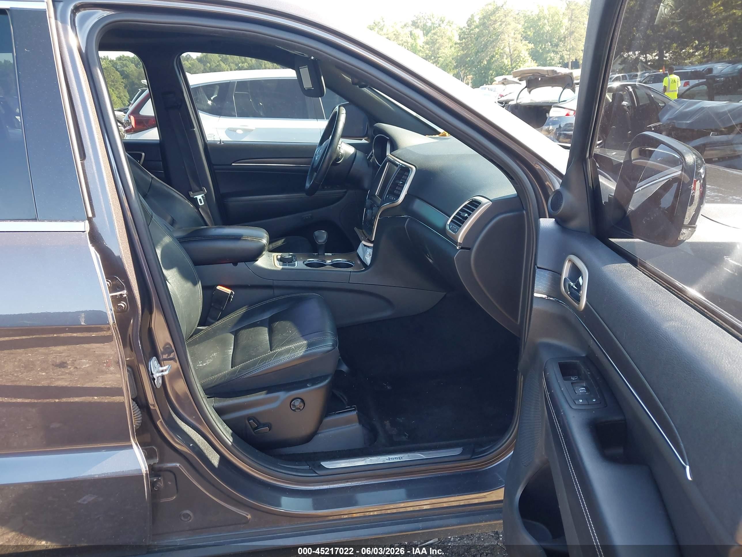 2015 Jeep Grand Cherokee Limited Черный vin: 1C4RJFBG8FC853318
