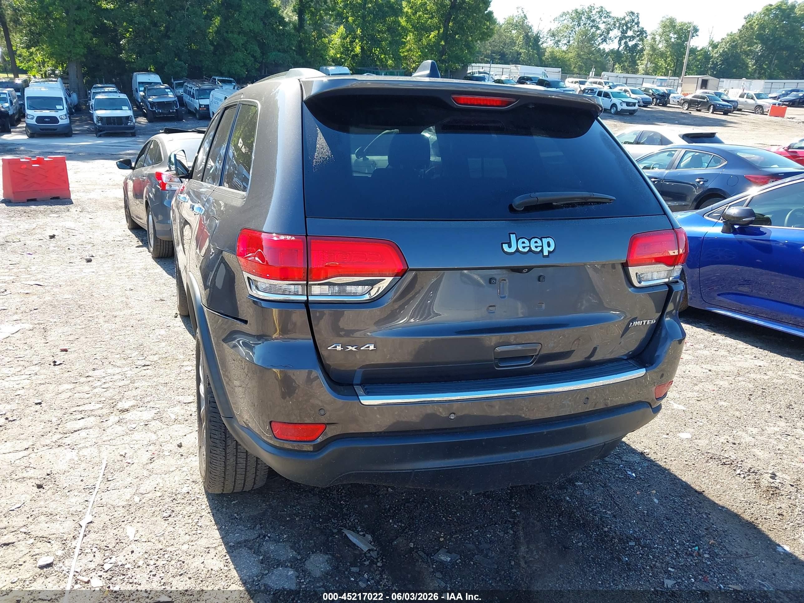 2015 Jeep Grand Cherokee Limited Черный vin: 1C4RJFBG8FC853318
