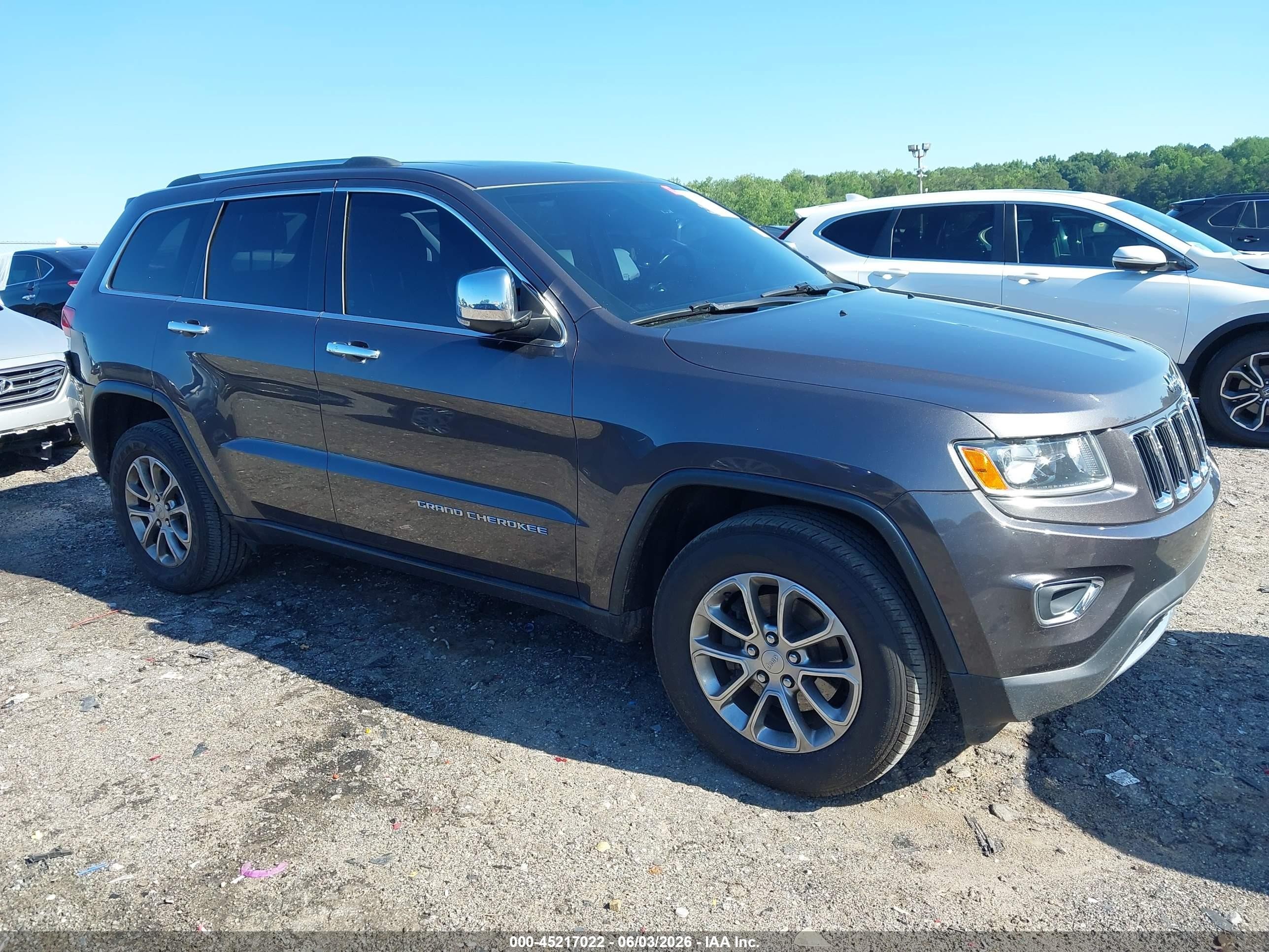 2015 Jeep Grand Cherokee Limited Черный vin: 1C4RJFBG8FC853318