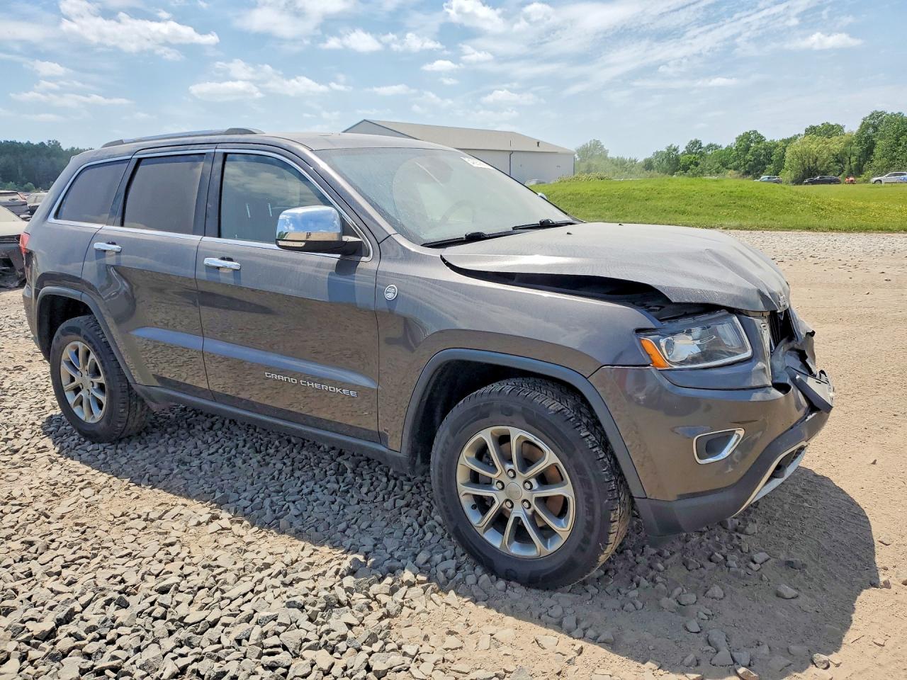 2015 Jeep Grand Cherokee Limited Серый vin: 1C4RJFBG8FC863489