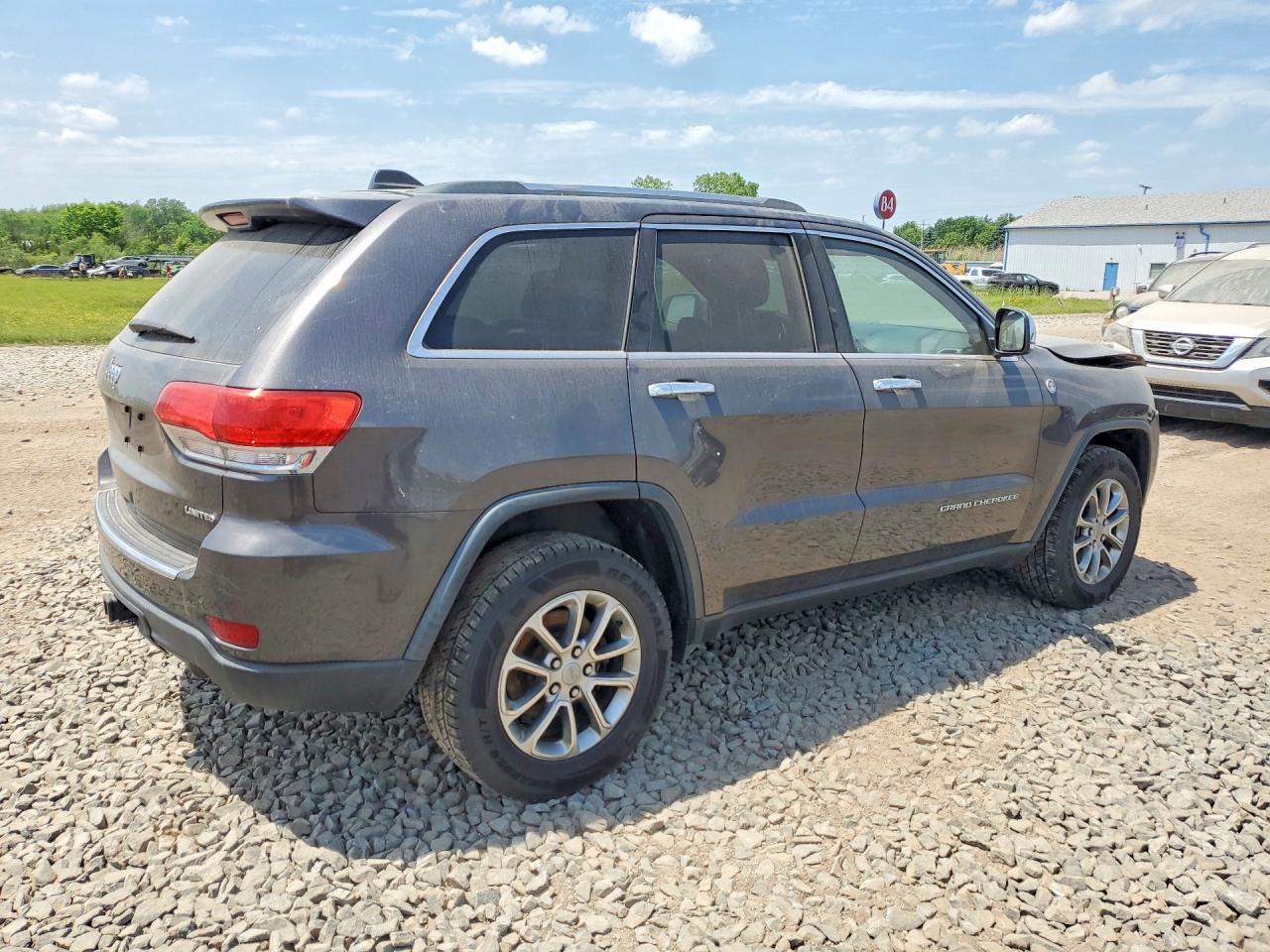 2015 Jeep Grand Cherokee Limited Серый vin: 1C4RJFBG8FC863489