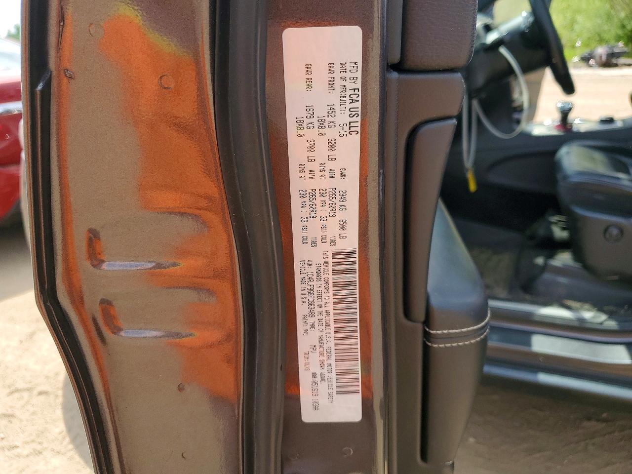 2015 Jeep Grand Cherokee Limited Серый vin: 1C4RJFBG8FC863489