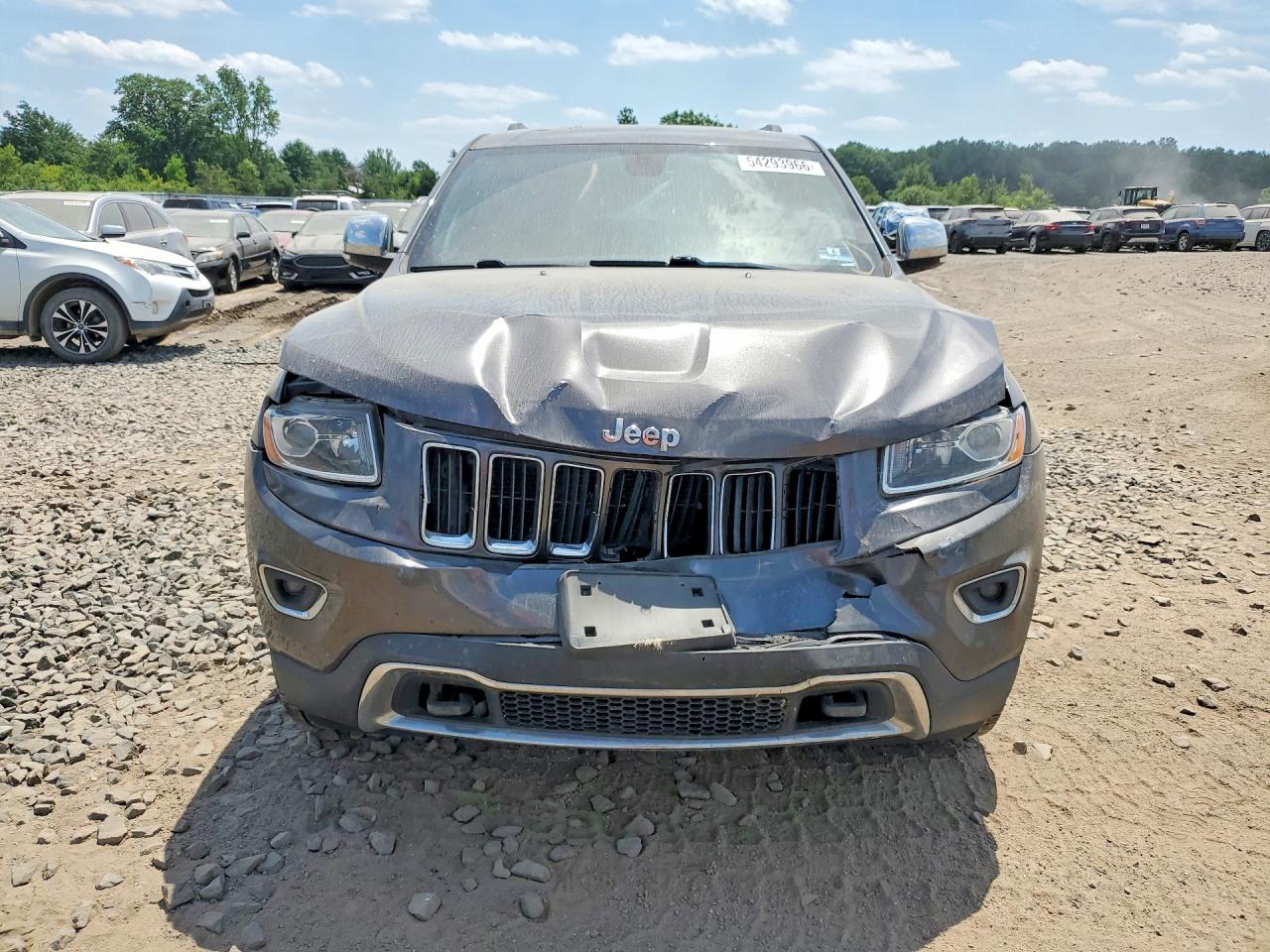 2015 Jeep Grand Cherokee Limited Серый vin: 1C4RJFBG8FC863489