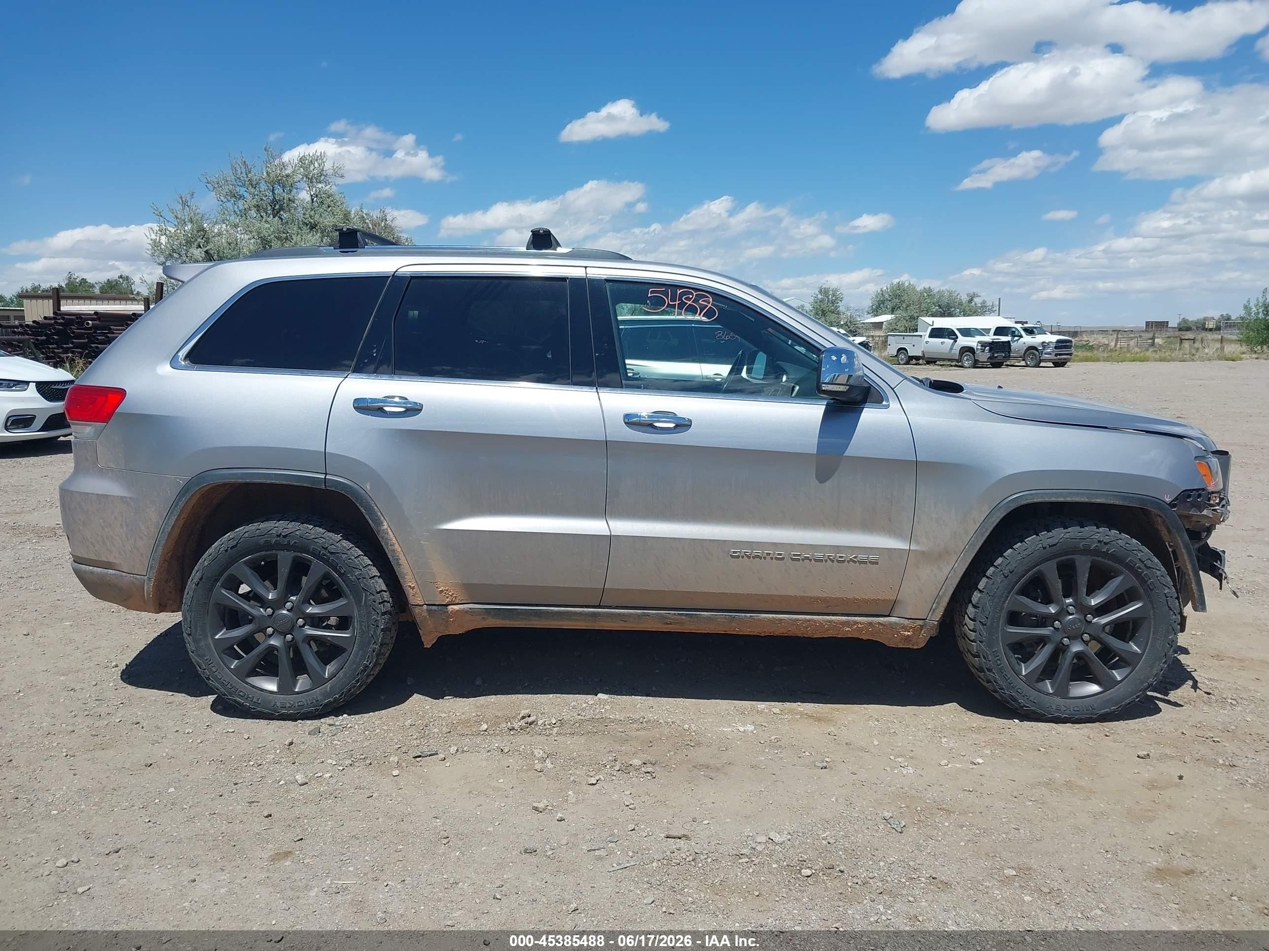 2015 Jeep Grand Cherokee Limited Silver vin: 1C4RJFBG8FC865792