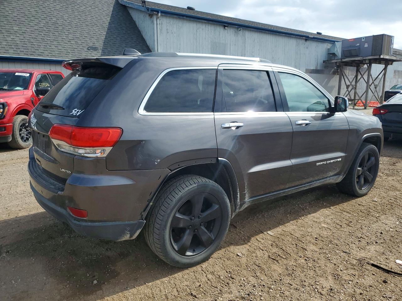 2015 Jeep Grand Cherokee Limited Gray vin: 1C4RJFBG8FC889106