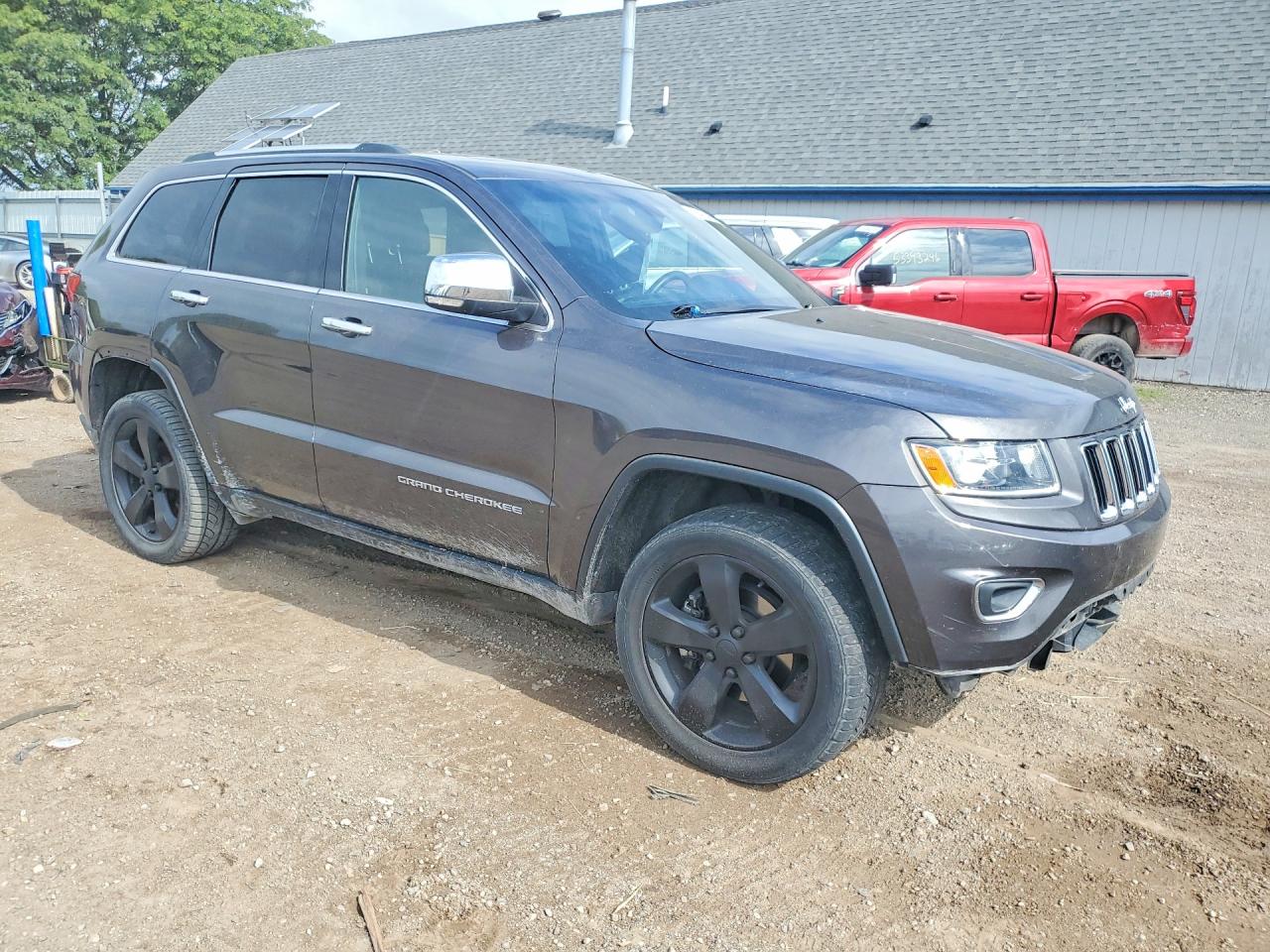 2015 Jeep Grand Cherokee Limited Gray vin: 1C4RJFBG8FC889106