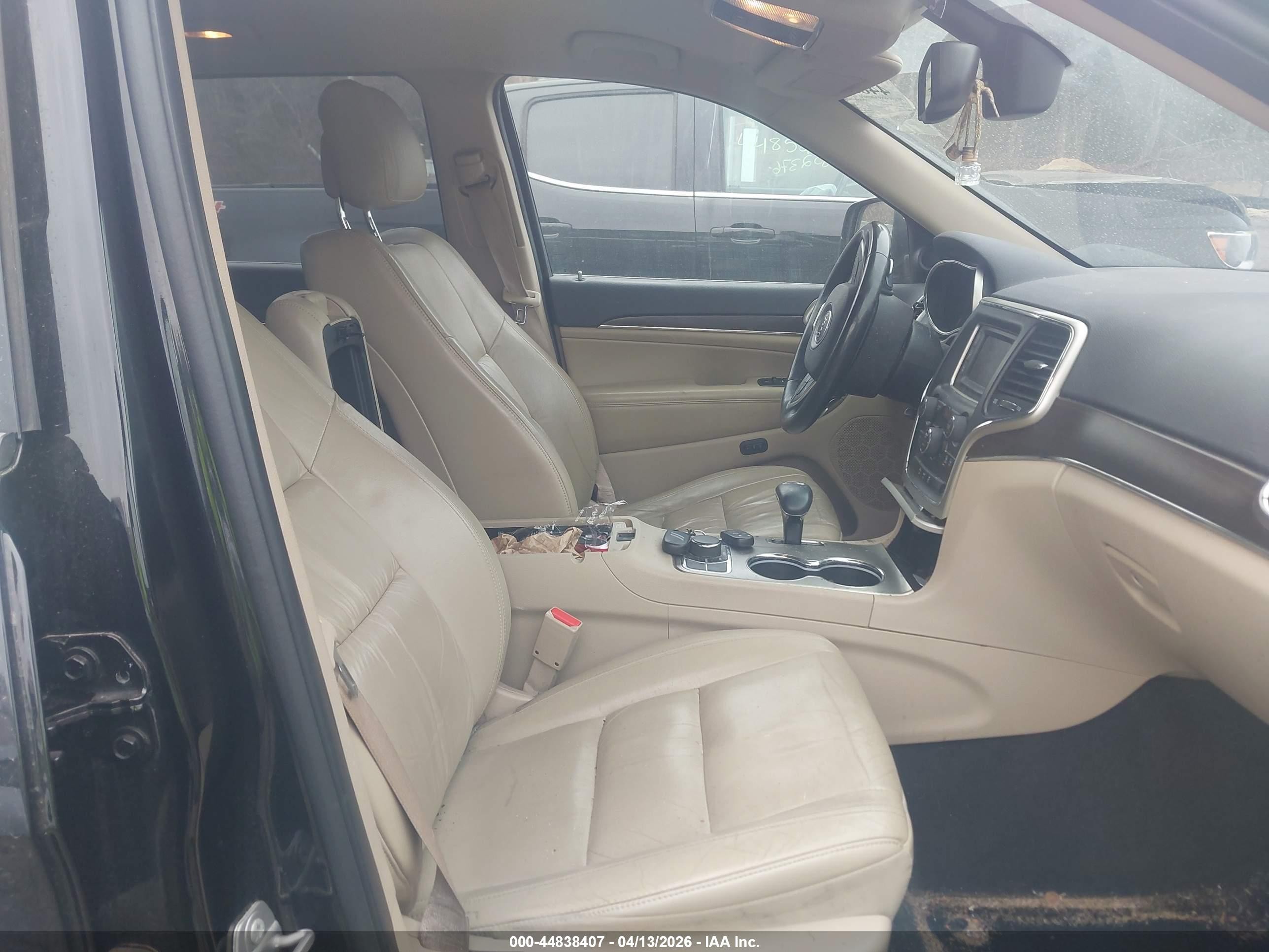 2015 Jeep Grand Cherokee Limited Black vin: 1C4RJFBG8FC905482