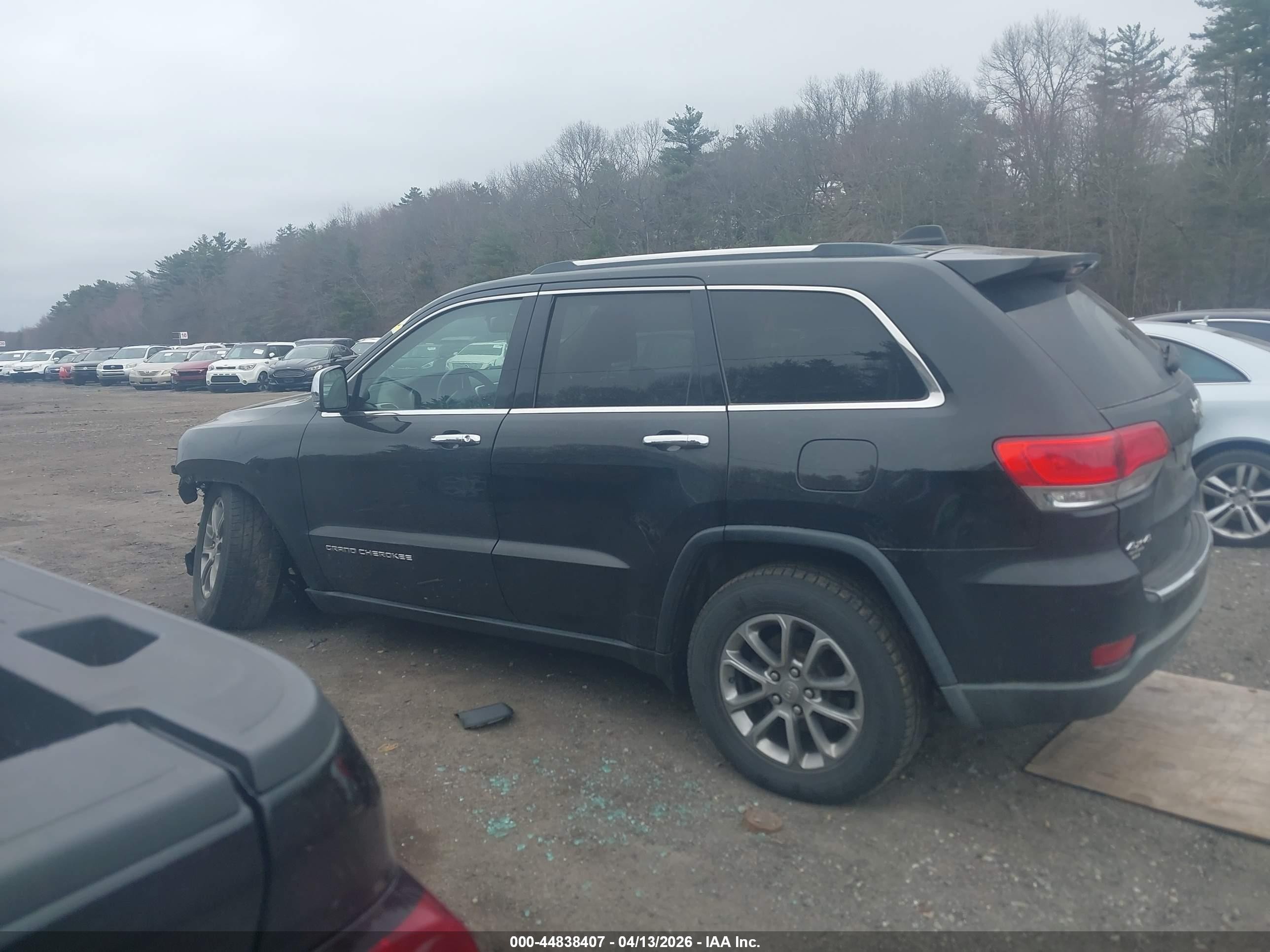 2015 Jeep Grand Cherokee Limited Black vin: 1C4RJFBG8FC905482