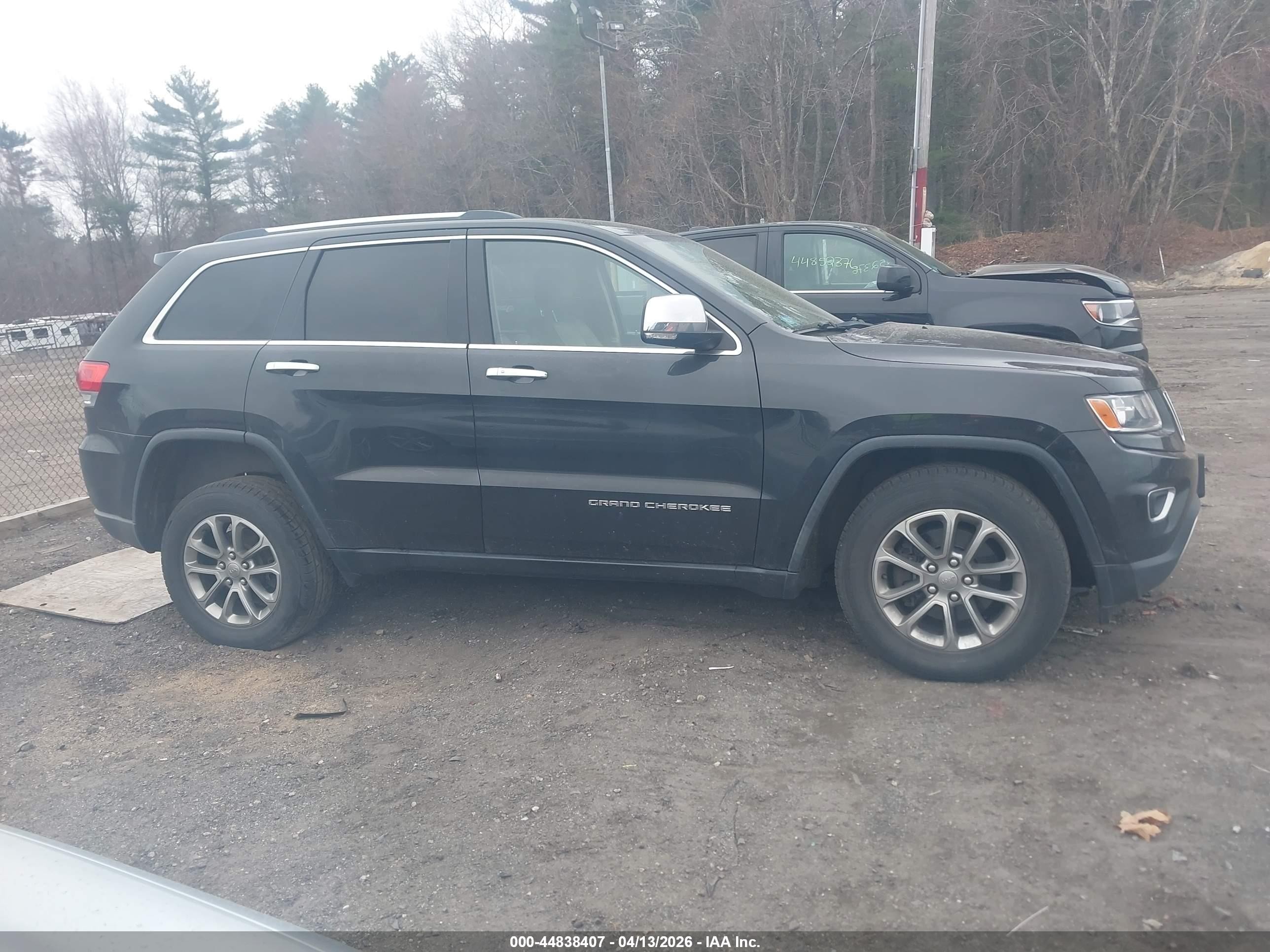 2015 Jeep Grand Cherokee Limited Black vin: 1C4RJFBG8FC905482