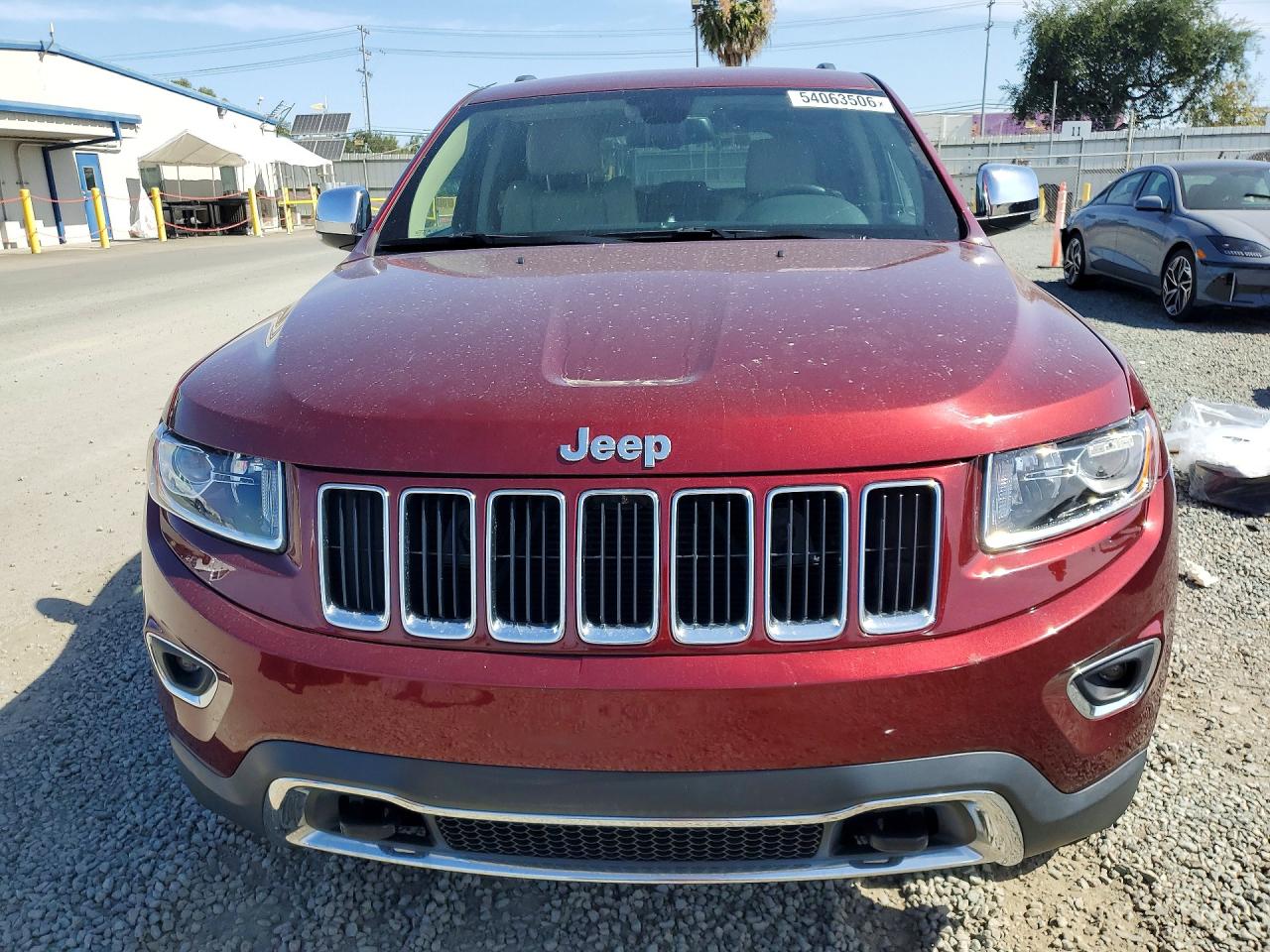 2016 Jeep Grand Cherokee Limited Burgundy vin: 1C4RJFBG8GC394325