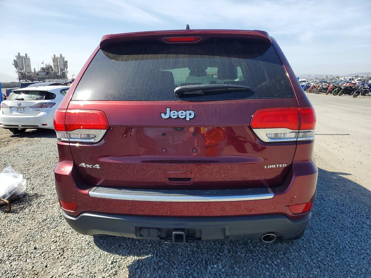 2016 Jeep Grand Cherokee Limited Burgundy vin: 1C4RJFBG8GC394325