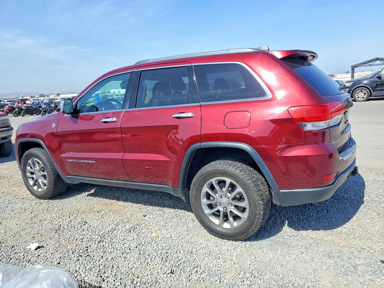 2016 Jeep Grand Cherokee Limited Burgundy vin: 1C4RJFBG8GC394325