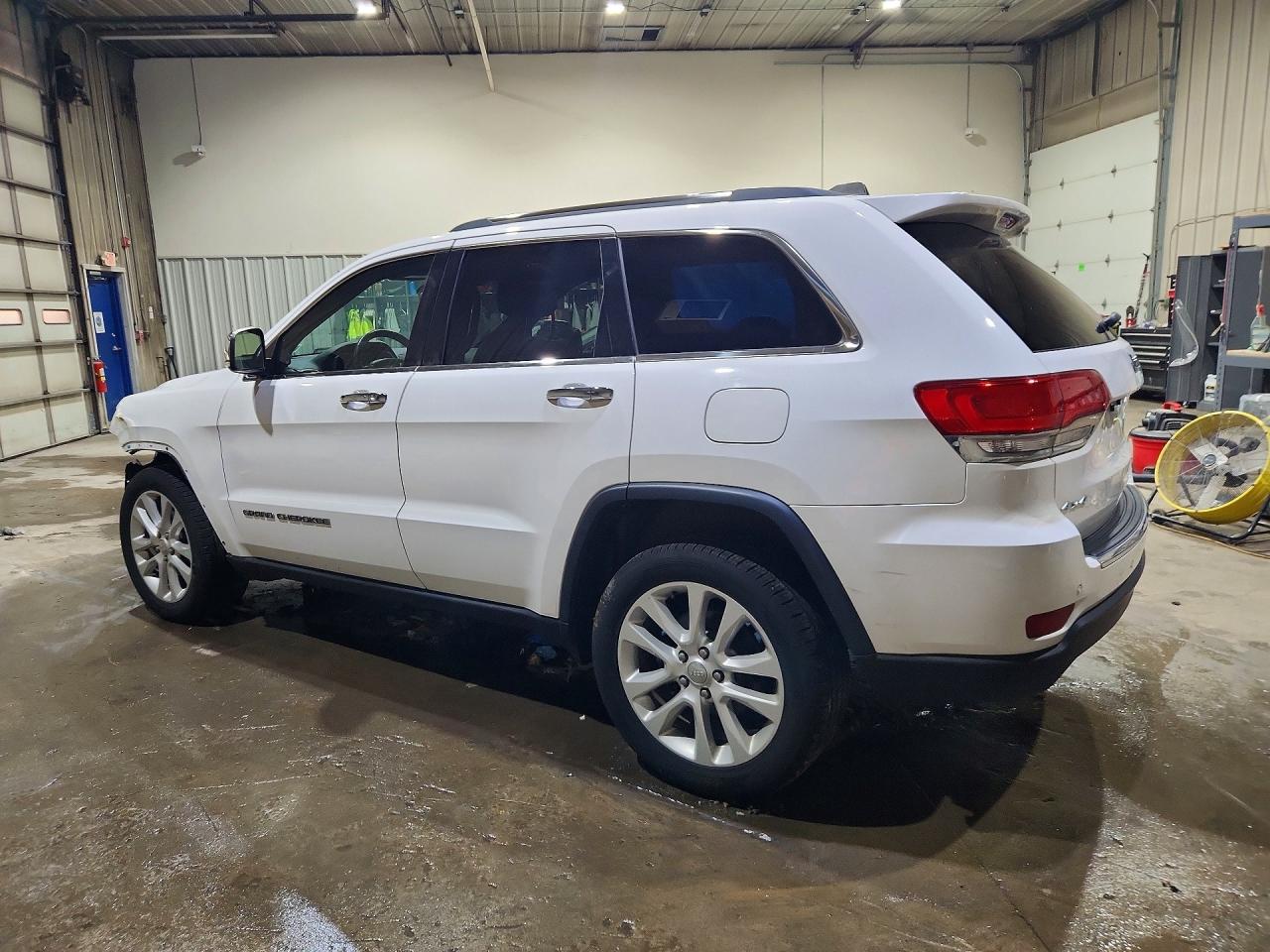 2017 Jeep Grand Cherokee Limited White vin: 1C4RJFBG8HC954653