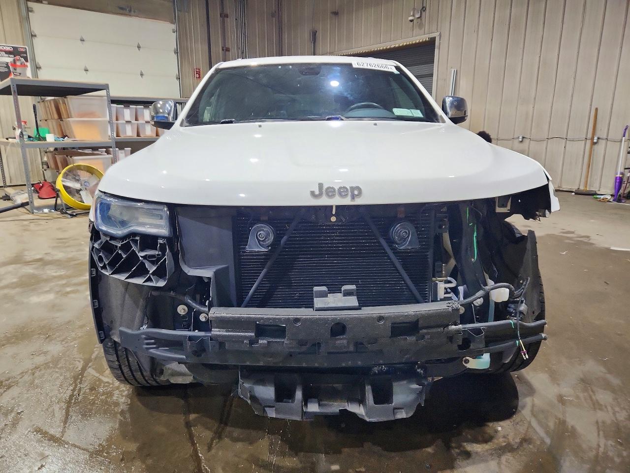 2017 Jeep Grand Cherokee Limited White vin: 1C4RJFBG8HC954653