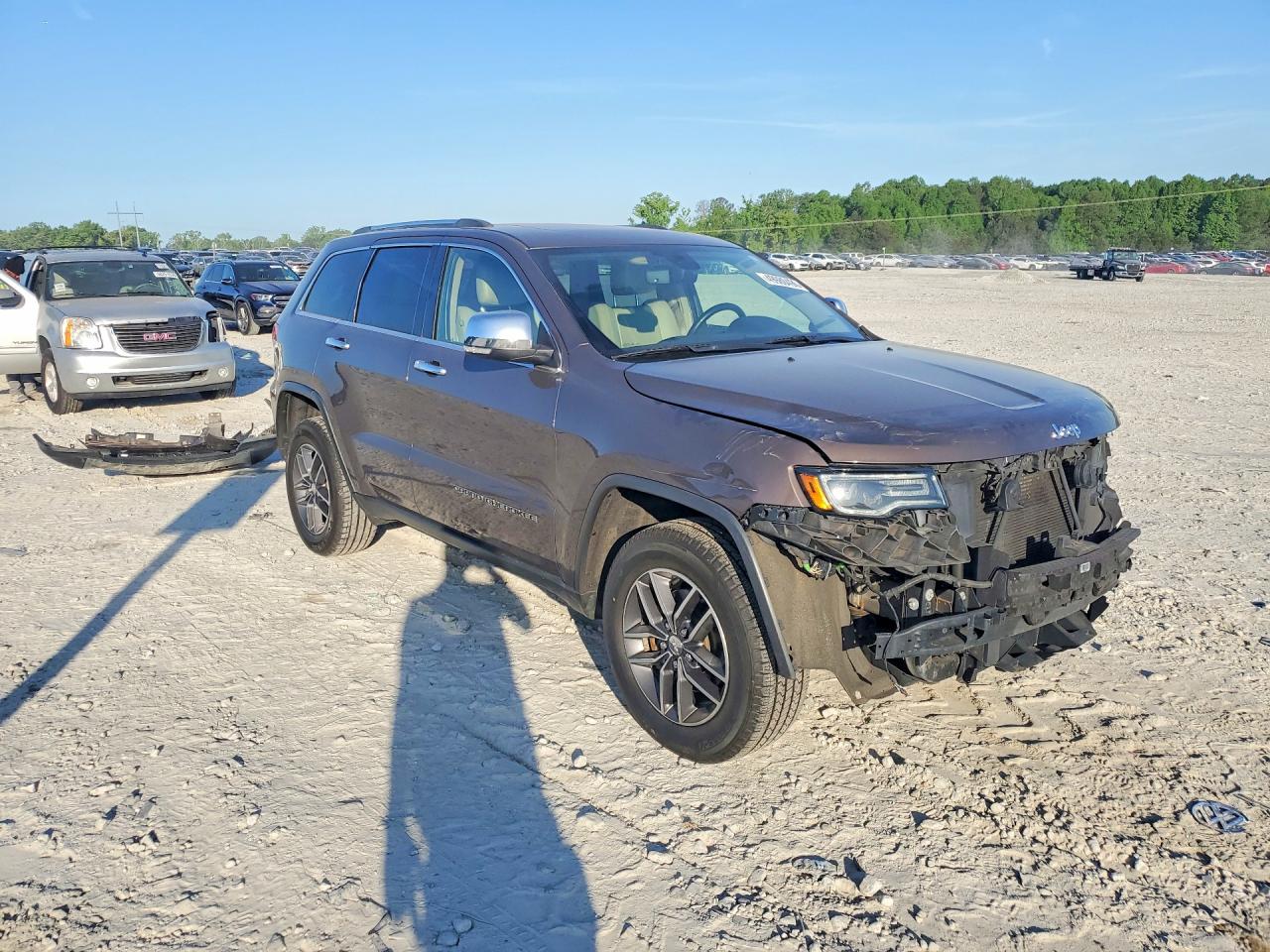 2018 Jeep Grand Cherokee Limited Коричневый vin: 1C4RJFBG8JC365432