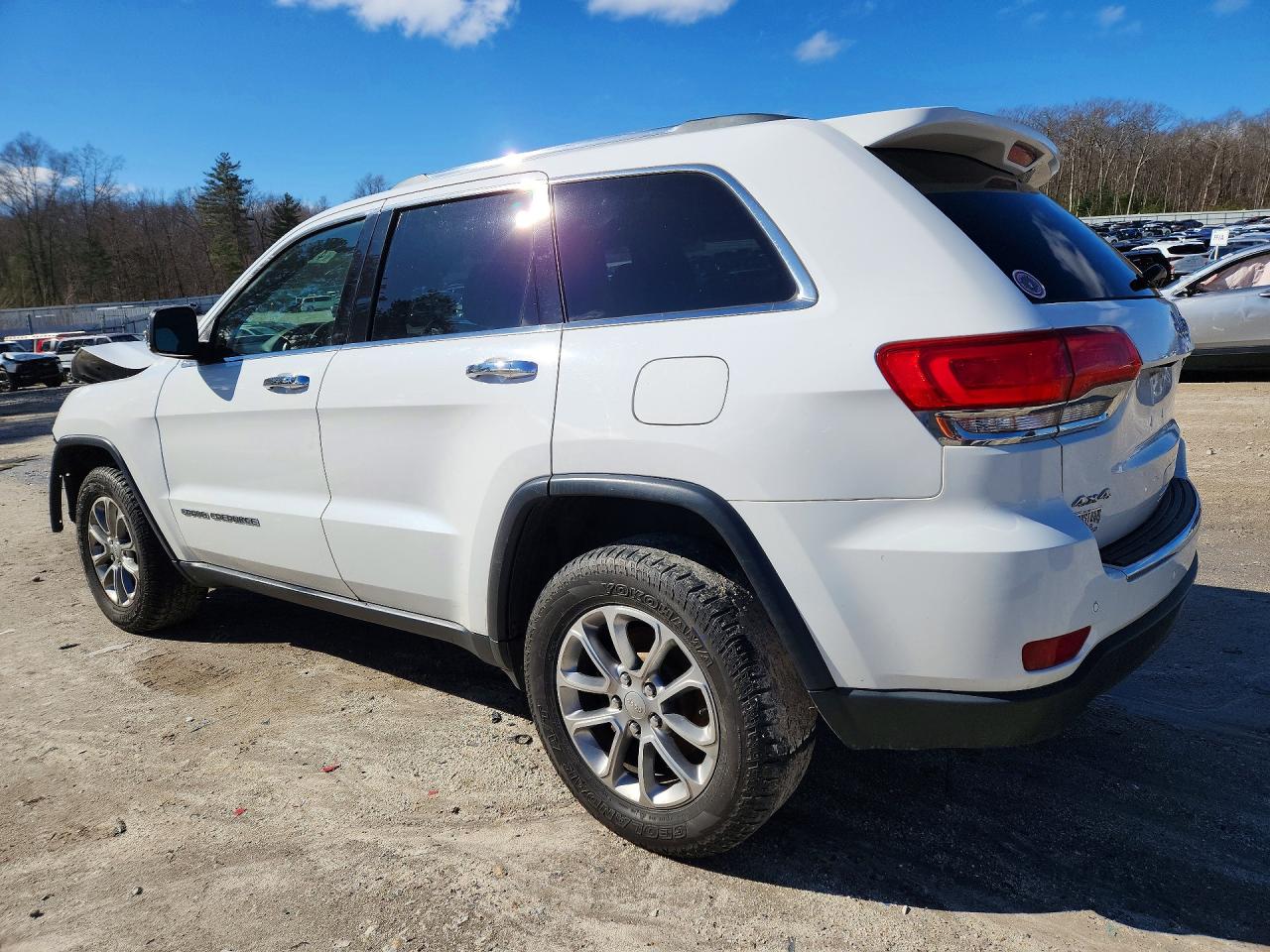 2018 Jeep Grand Cherokee Limited Белый vin: 1C4RJFBG8JC391545