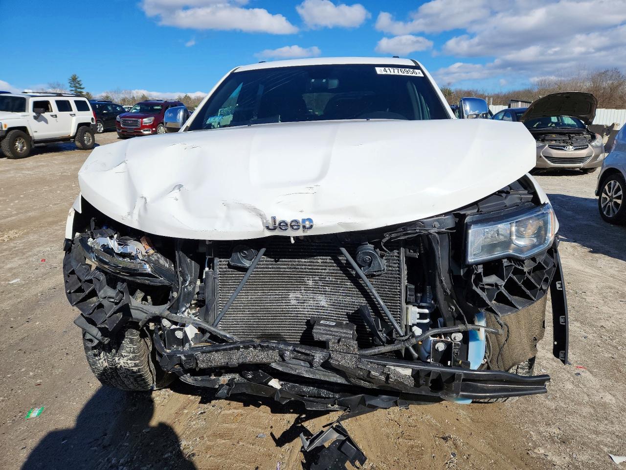 2018 Jeep Grand Cherokee Limited Белый vin: 1C4RJFBG8JC391545