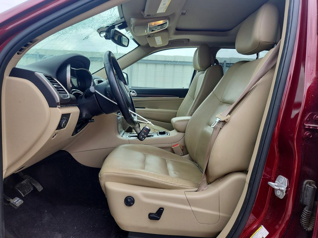 2018 Jeep Grand Cherokee Limited Красный vin: 1C4RJFBG8JC459147