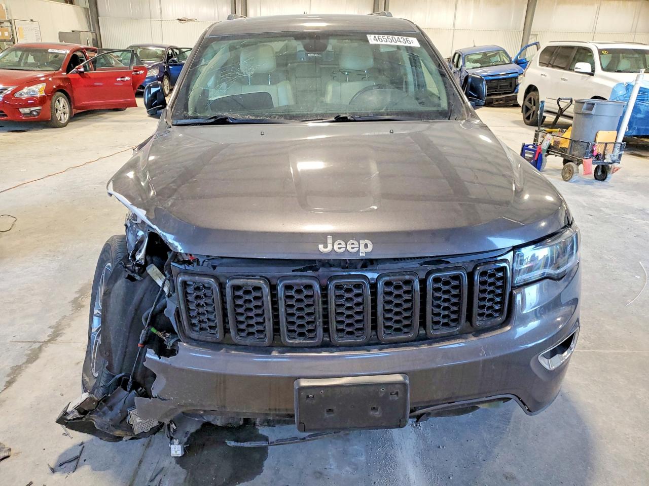2019 Jeep Grand Cherokee Limited Серый vin: 1C4RJFBG8KC726045