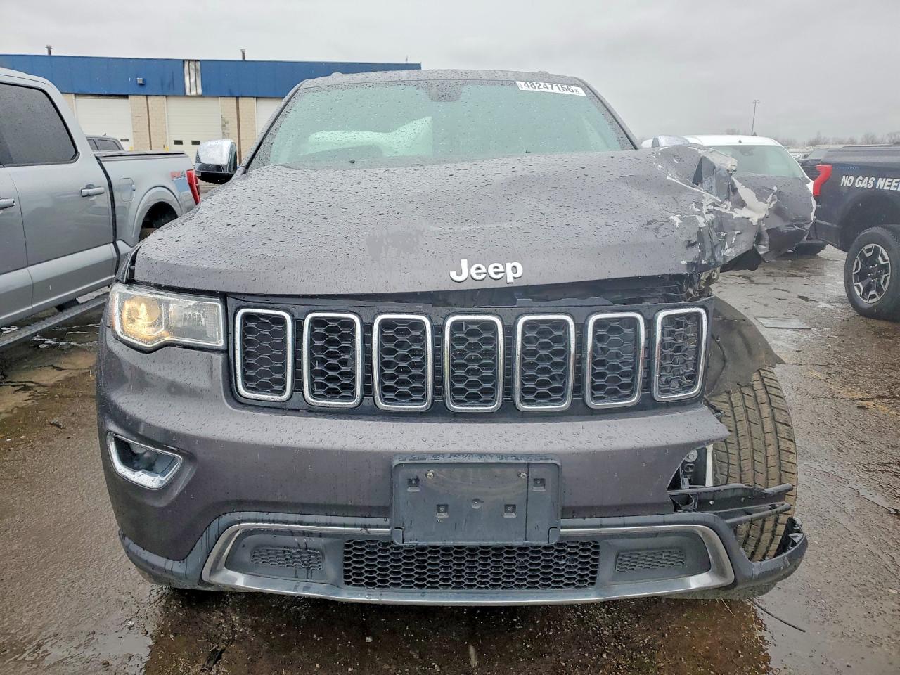 2020 Jeep Grand Cherokee Limited Серый vin: 1C4RJFBG8LC217171