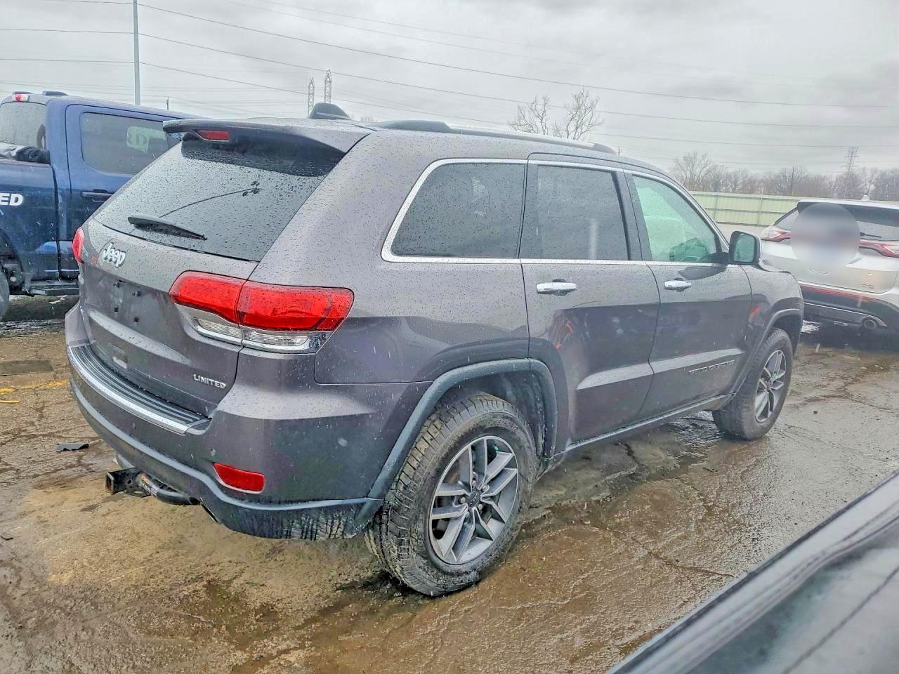 2020 Jeep Grand Cherokee Limited Серый vin: 1C4RJFBG8LC217171