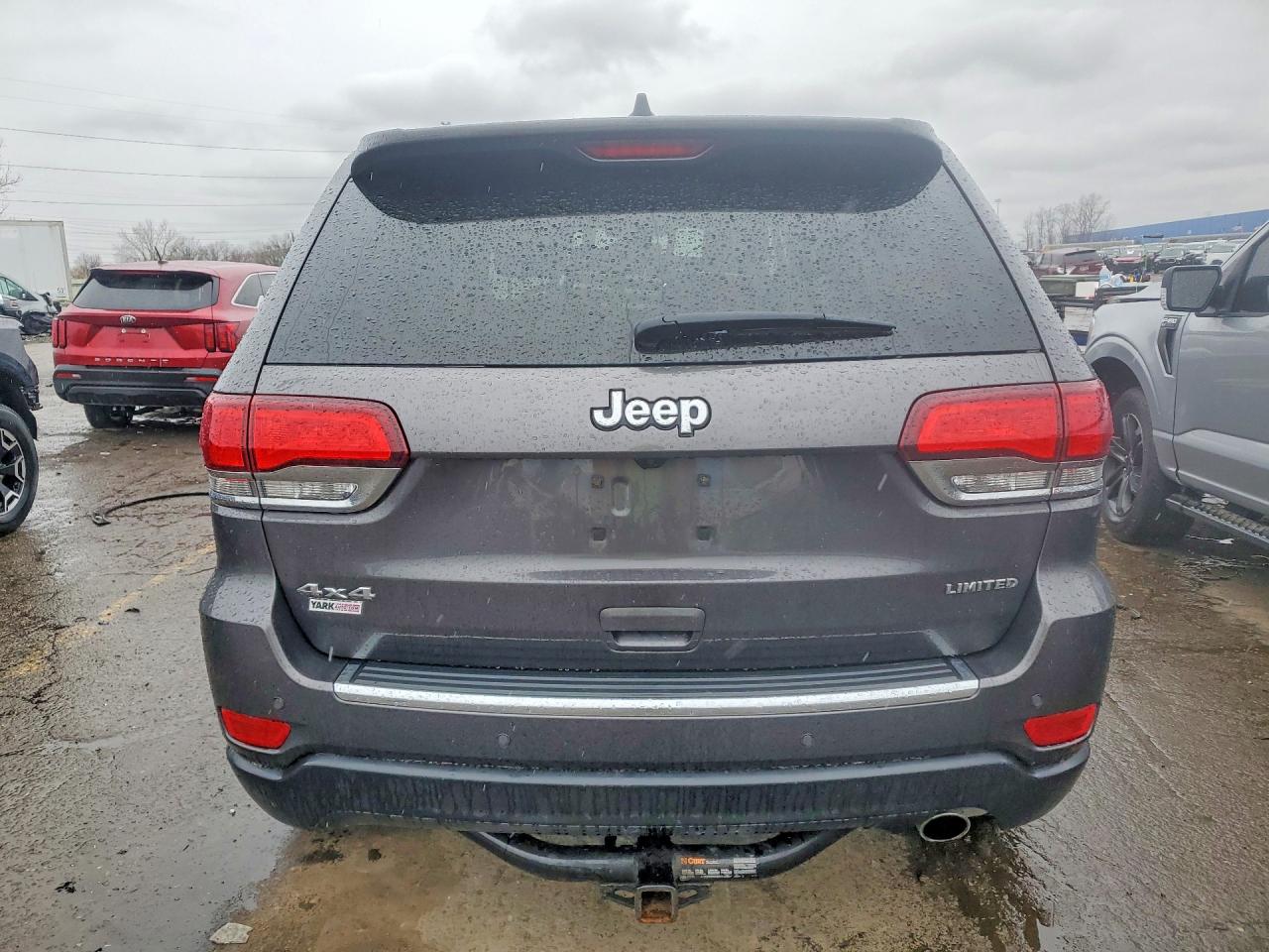 2020 Jeep Grand Cherokee Limited Серый vin: 1C4RJFBG8LC217171