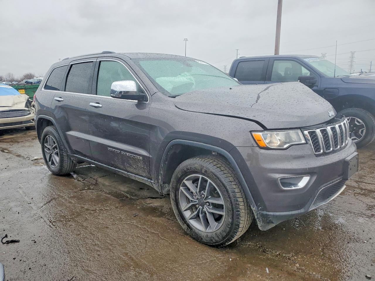 2020 Jeep Grand Cherokee Limited Серый vin: 1C4RJFBG8LC217171