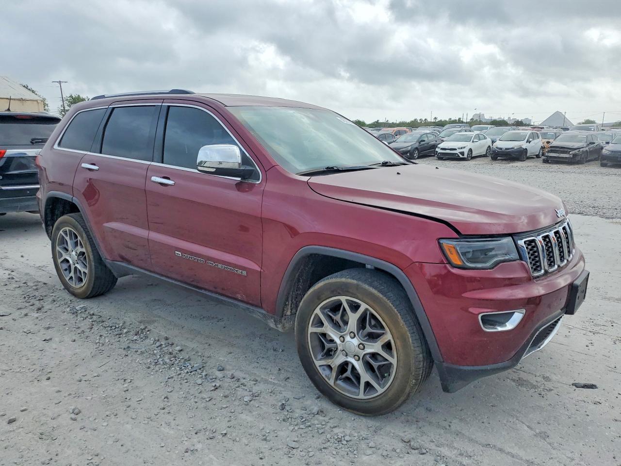 2022 Jeep Grand Cherokee Limited Красный vin: 1C4RJFBG8NC119213