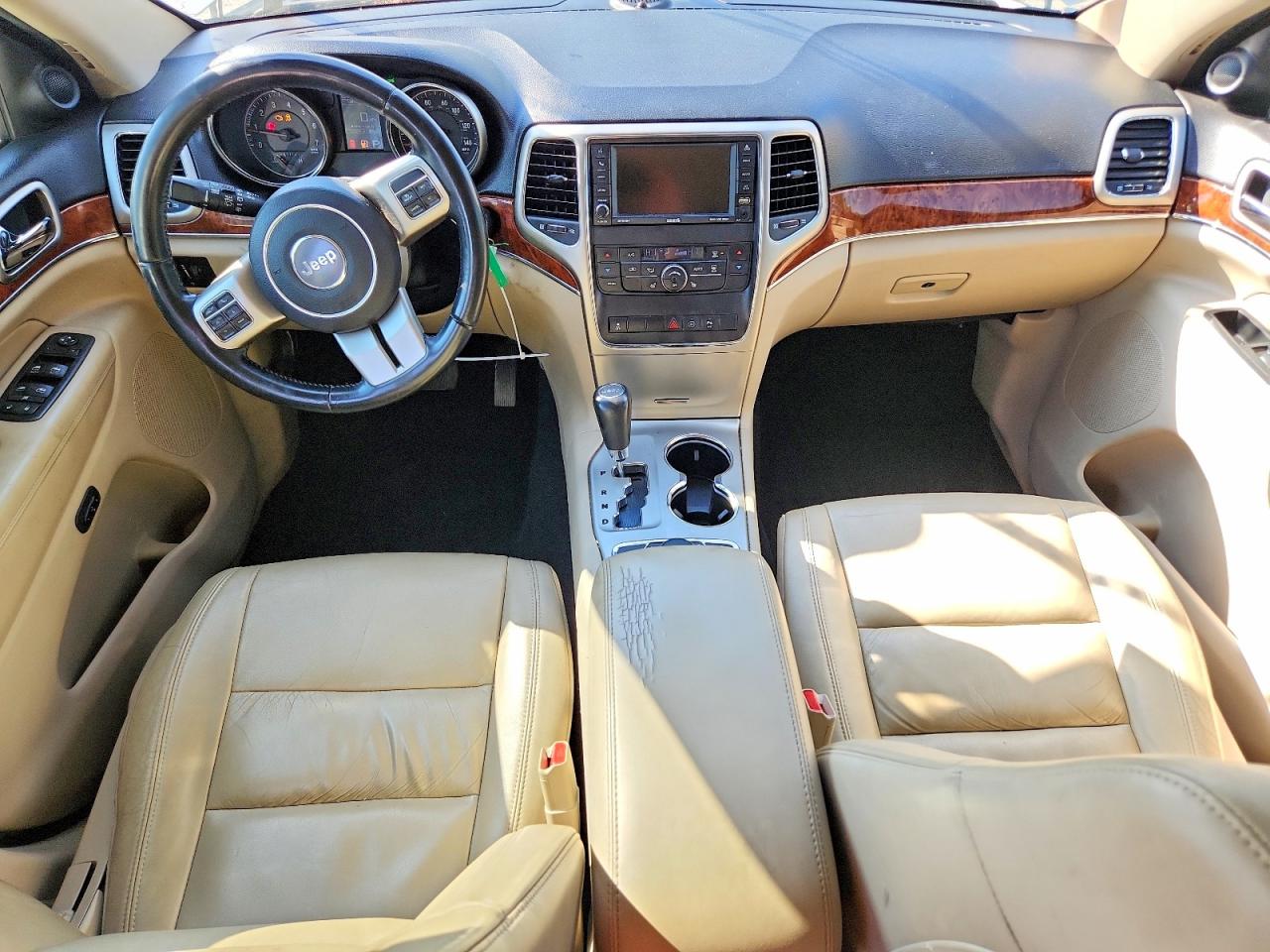 2012 Jeep Grand Cherokee Limited White vin: 1C4RJFBG9CC180101
