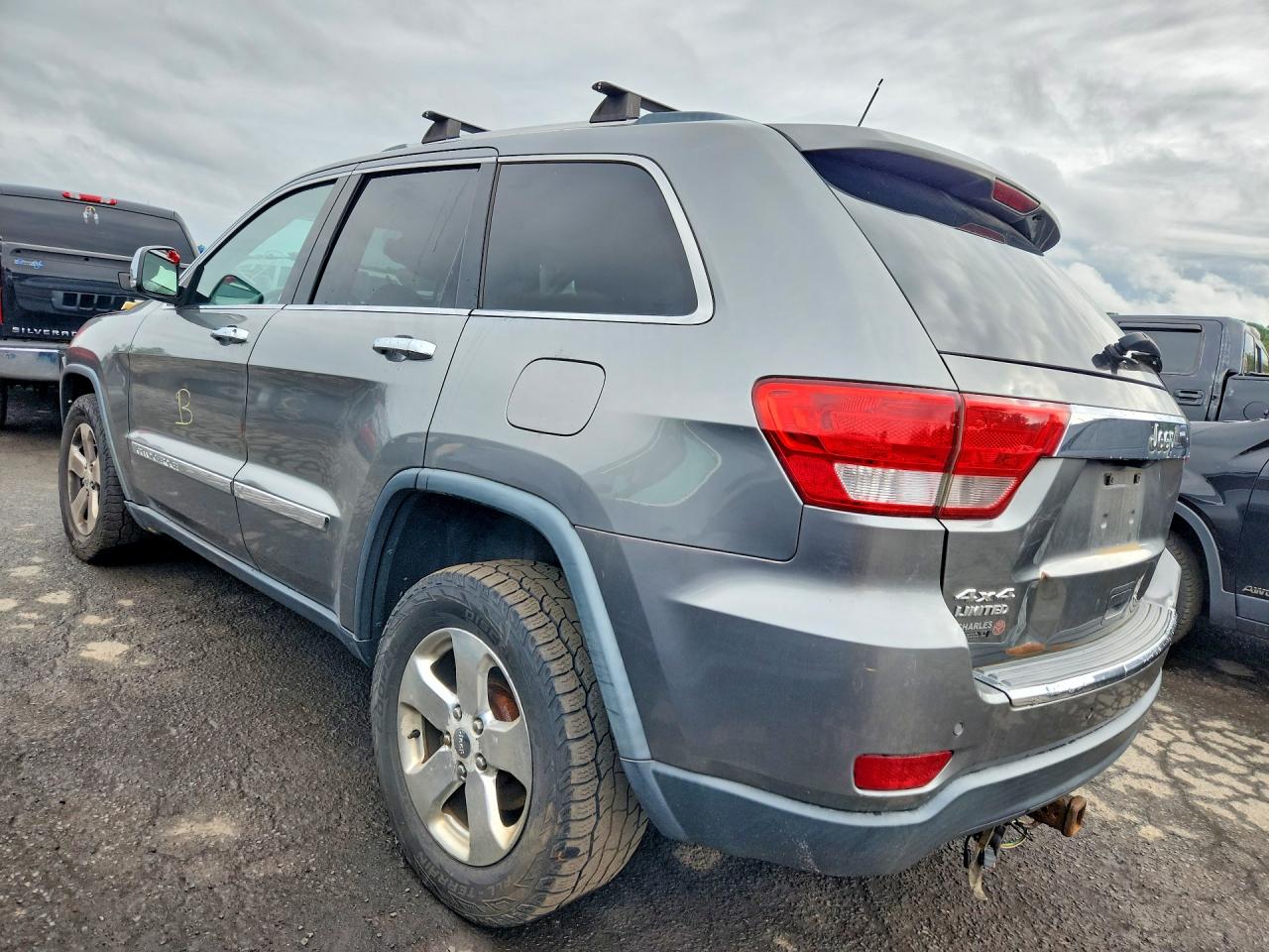 2012 Jeep Grand Cherokee Limited Серый vin: 1C4RJFBG9CC272762