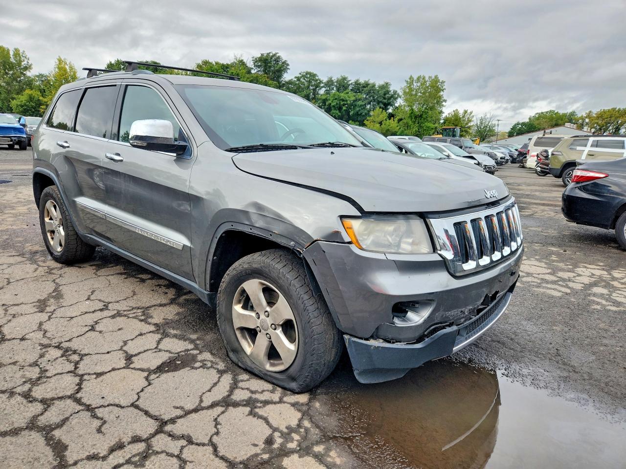 2012 Jeep Grand Cherokee Limited Серый vin: 1C4RJFBG9CC272762