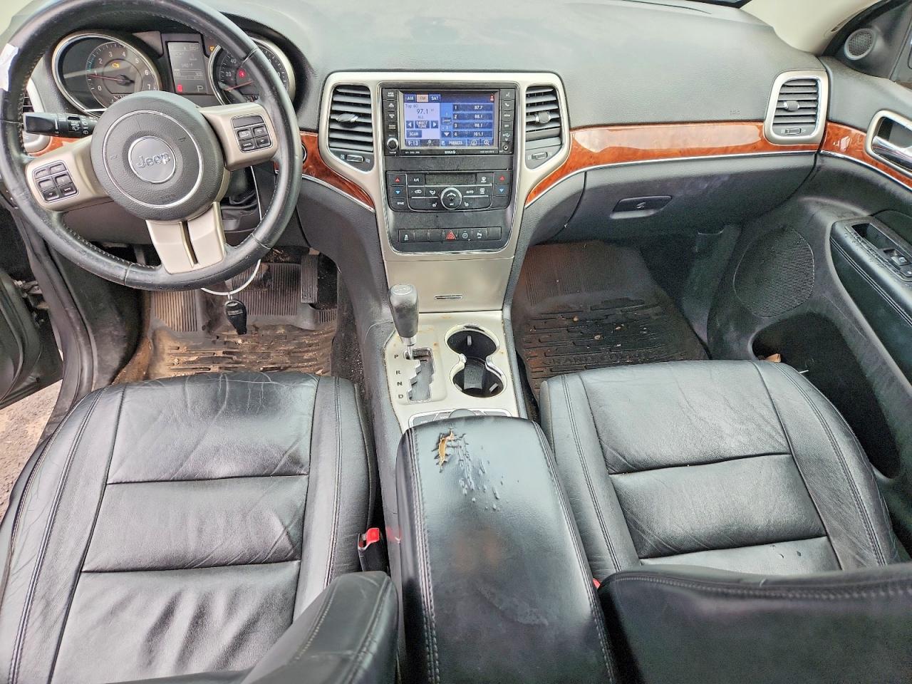 2012 Jeep Grand Cherokee Limited Серый vin: 1C4RJFBG9CC272762