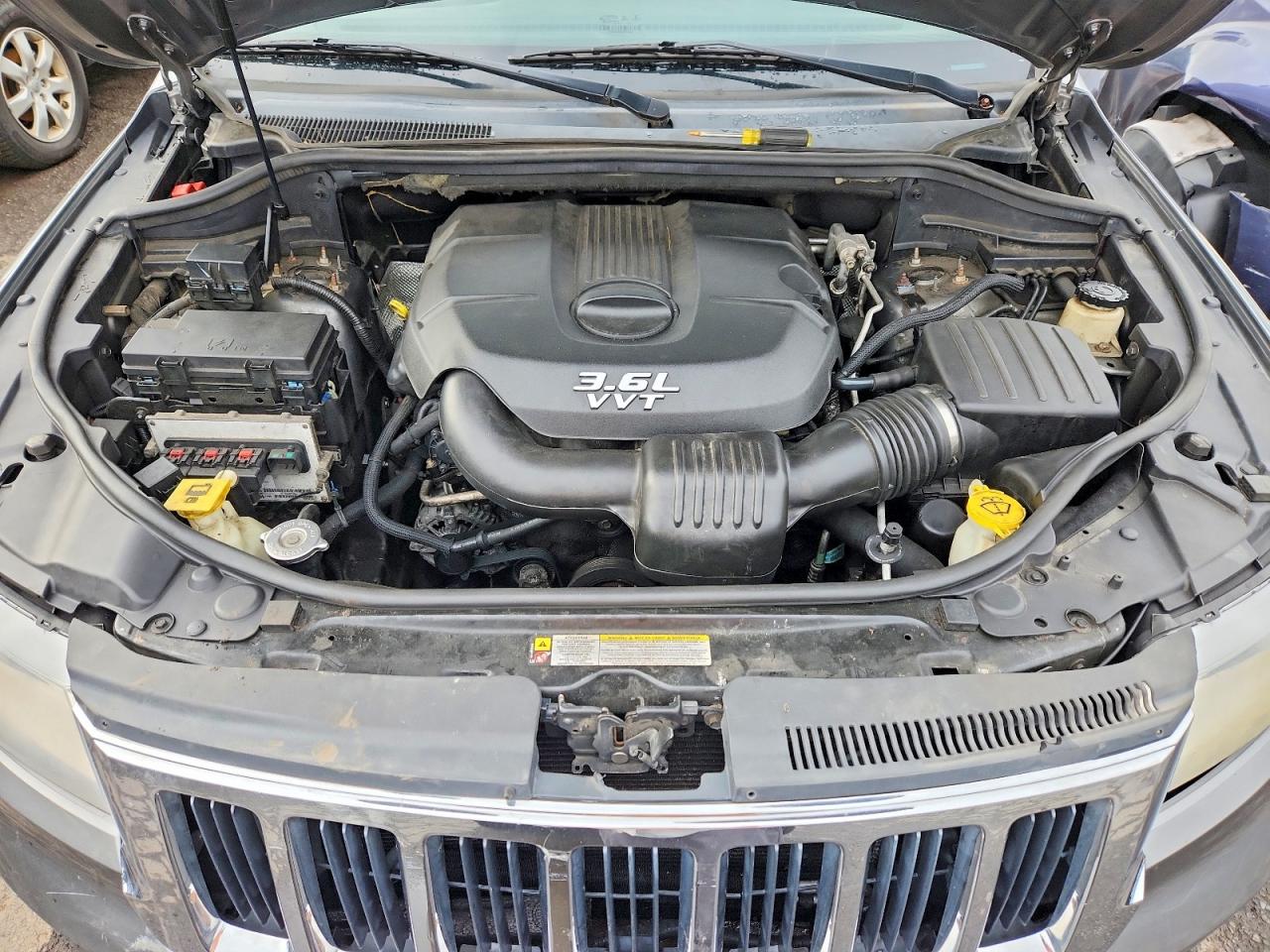 2012 Jeep Grand Cherokee Limited Серый vin: 1C4RJFBG9CC272762