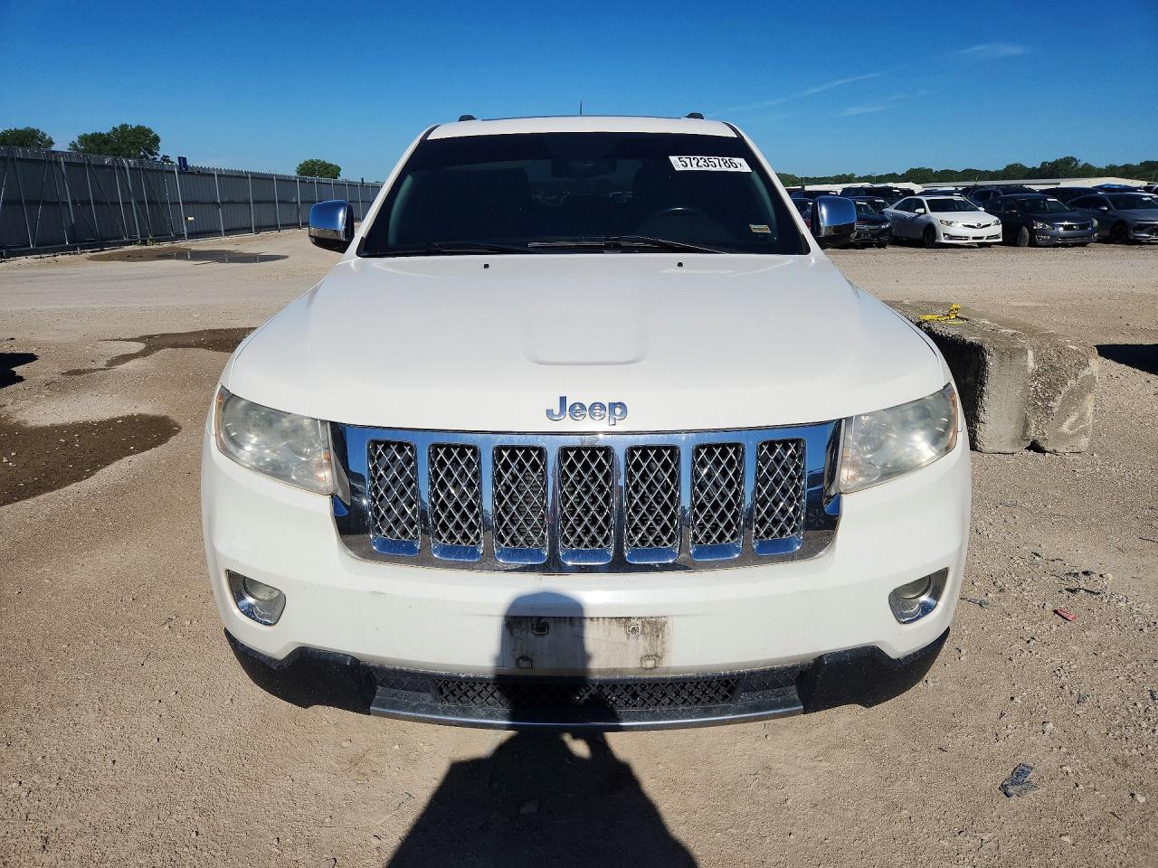 2012 Jeep Grand Cherokee Limited White vin: 1C4RJFBG9CC325038