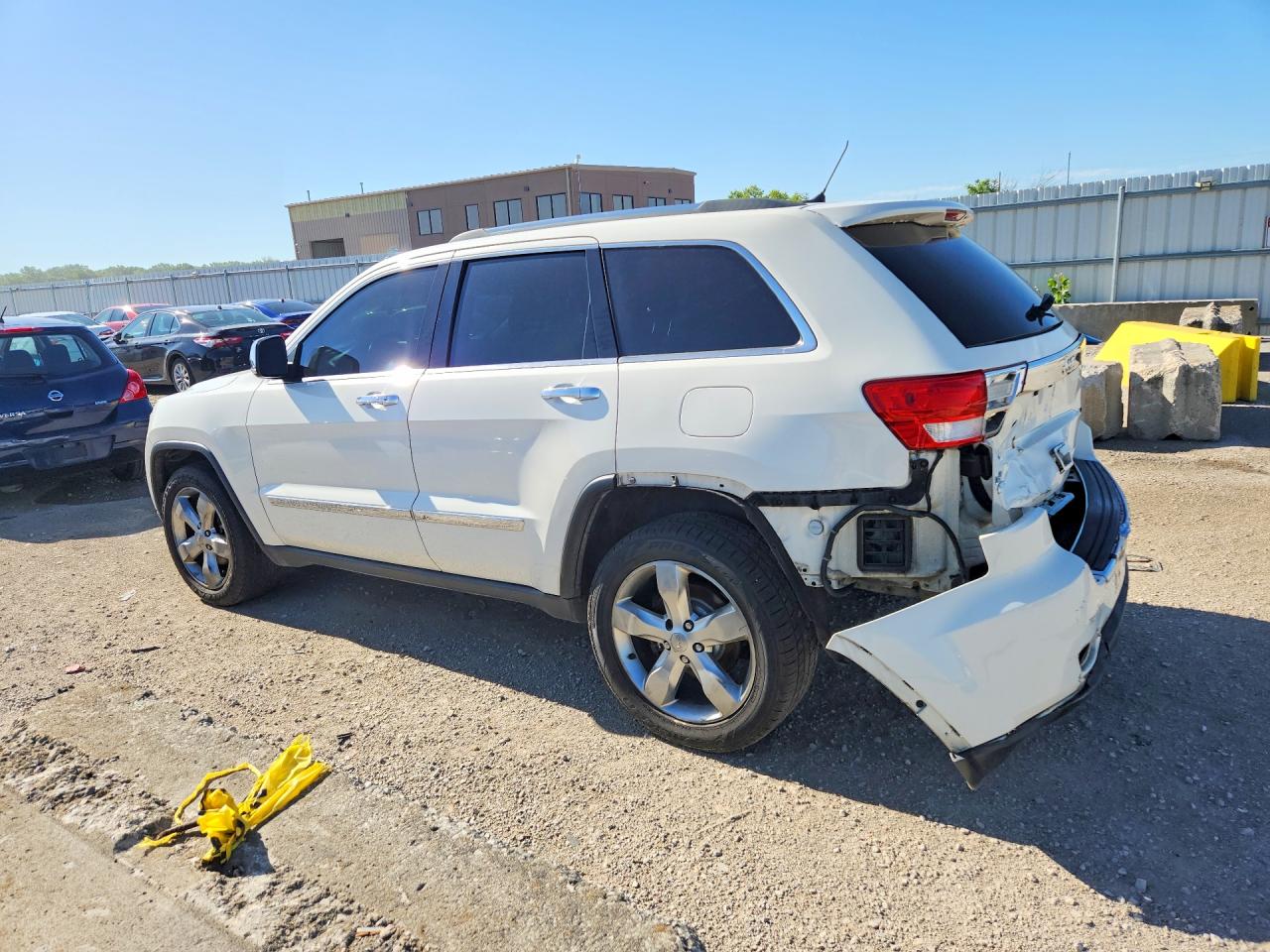 2012 Jeep Grand Cherokee Limited White vin: 1C4RJFBG9CC325038