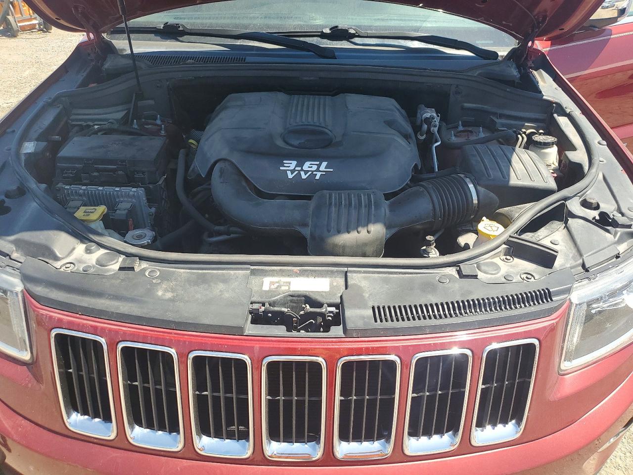 2014 Jeep Grand Cherokee Limited Maroon vin: 1C4RJFBG9EC101321