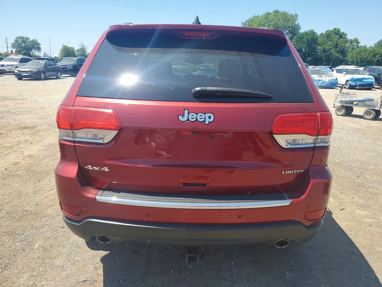 2014 Jeep Grand Cherokee Limited Maroon vin: 1C4RJFBG9EC101321