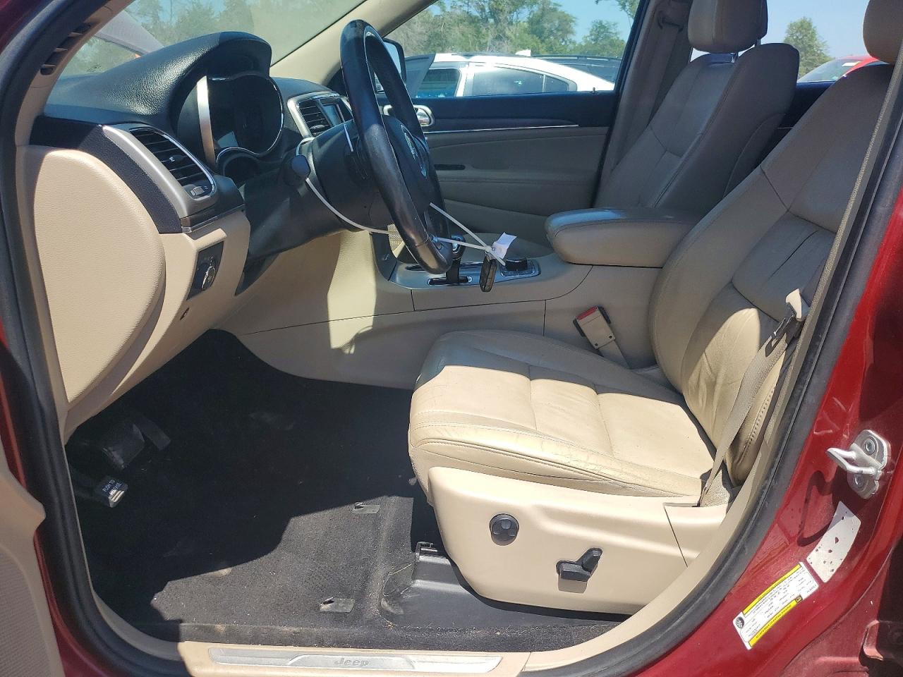 2014 Jeep Grand Cherokee Limited Maroon vin: 1C4RJFBG9EC101321
