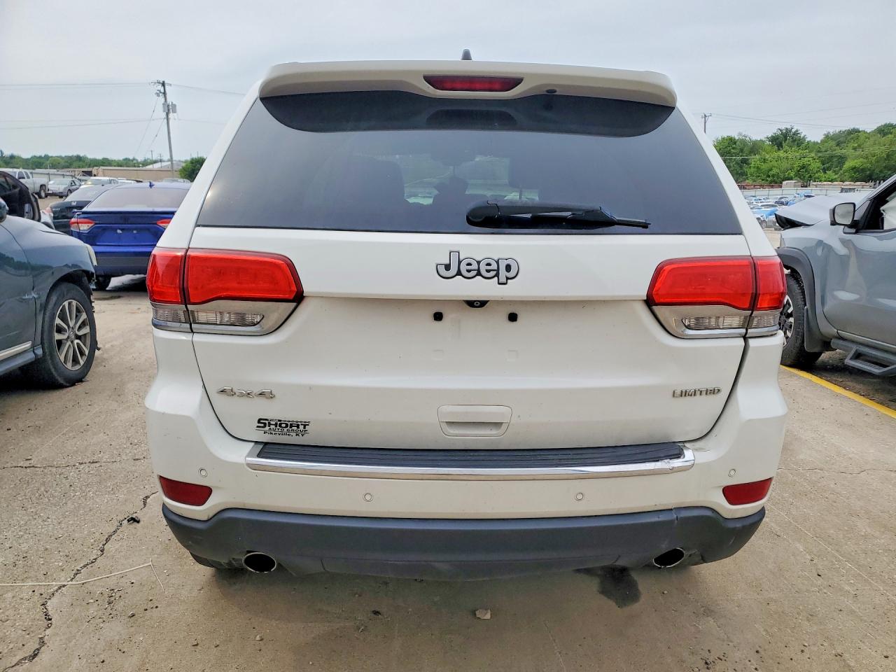2014 Jeep Grand Cherokee Limited White vin: 1C4RJFBG9EC102601
