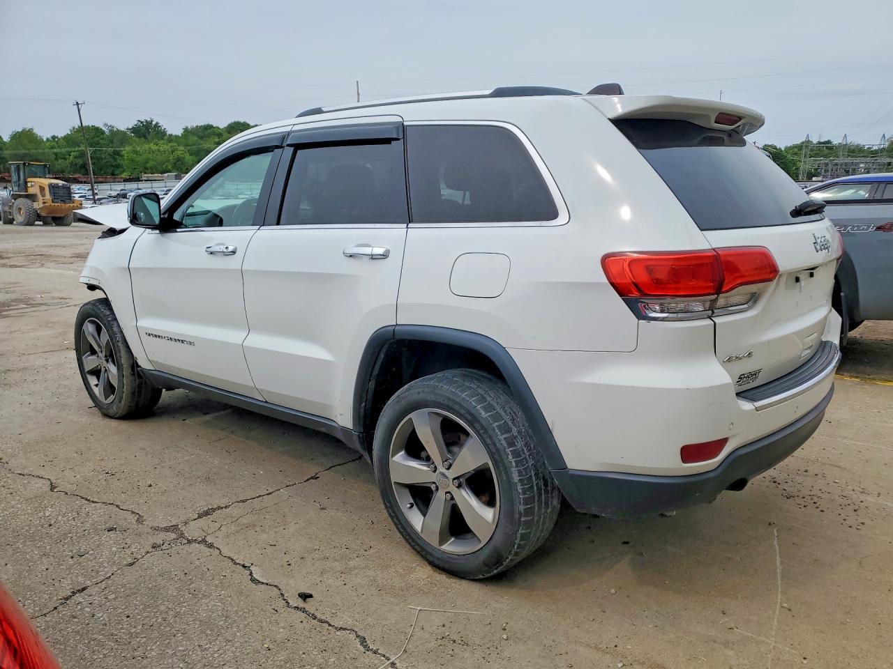 2014 Jeep Grand Cherokee Limited White vin: 1C4RJFBG9EC102601