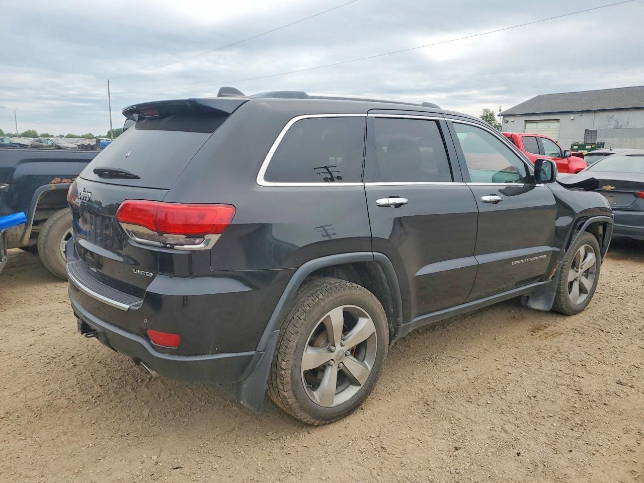 2014 Jeep Grand Cherokee Limited Black vin: 1C4RJFBG9EC108320