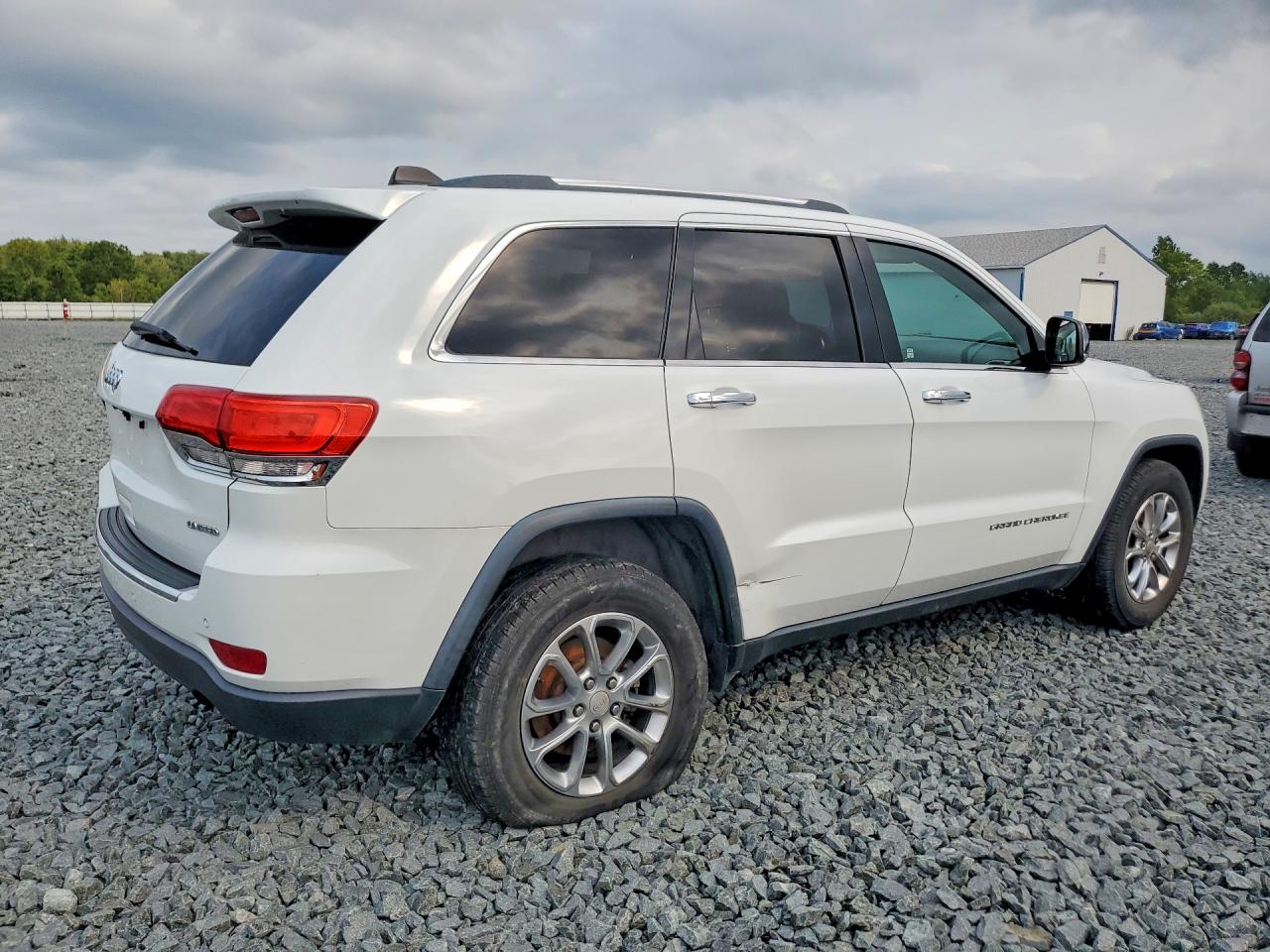 2014 Jeep Grand Cherokee Limited Белый vin: 1C4RJFBG9EC111766