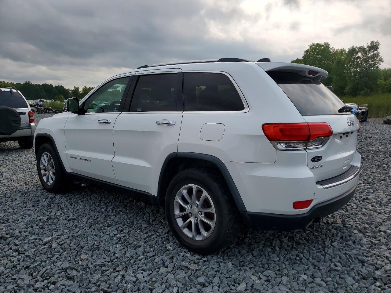 2014 Jeep Grand Cherokee Limited Белый vin: 1C4RJFBG9EC111766